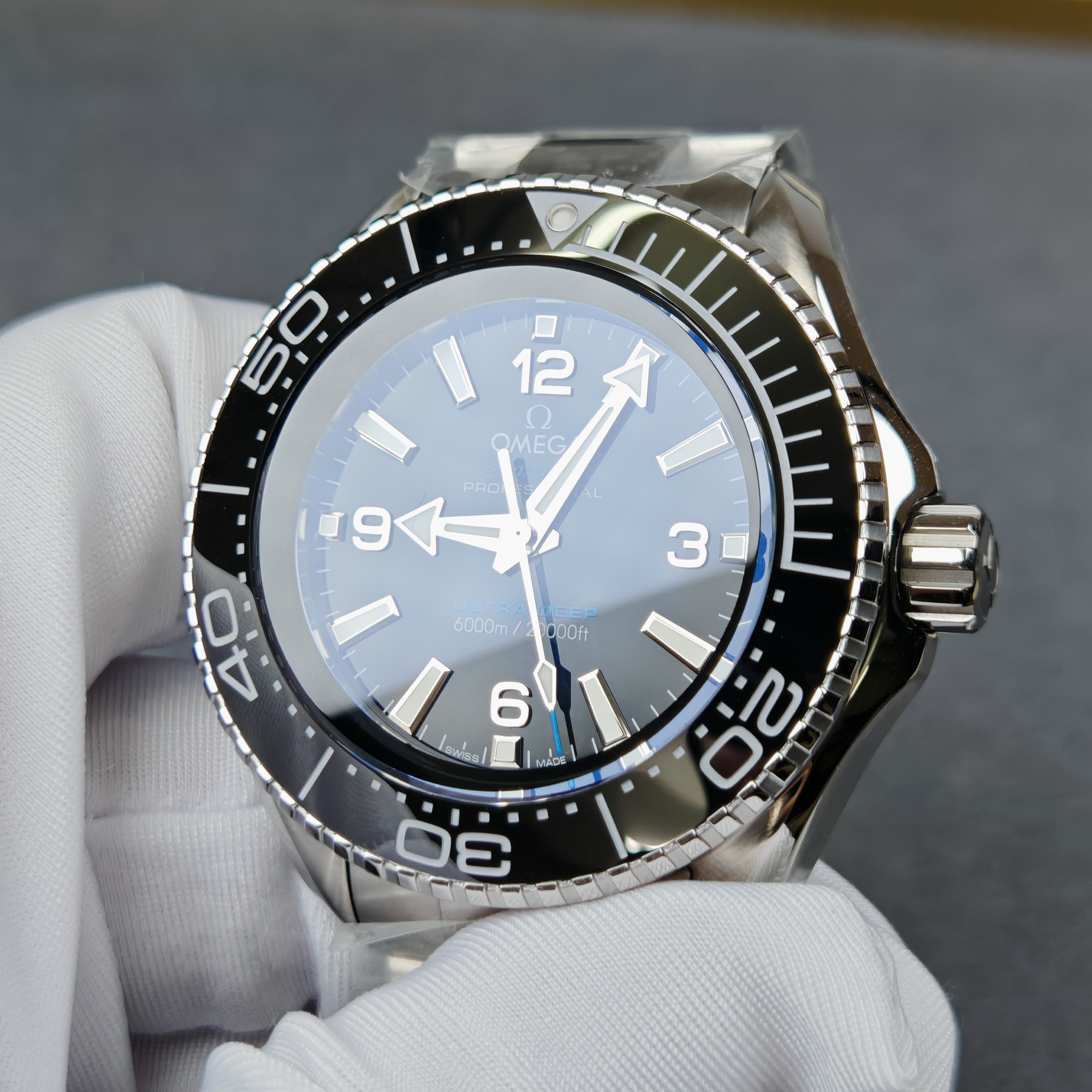 OMEGA Super Clone Seamaster Ocean Planet 6000M  Watch