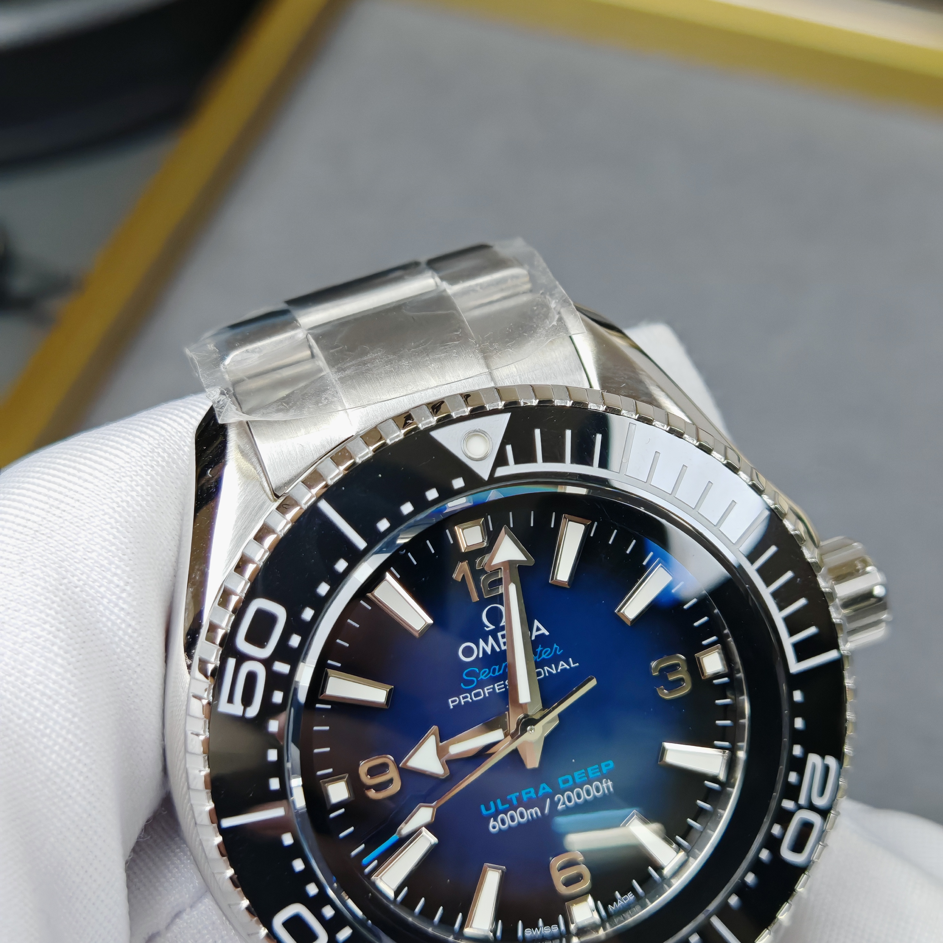 OMEGA Super Clone Seamaster Ocean Planet 6000M  Watch