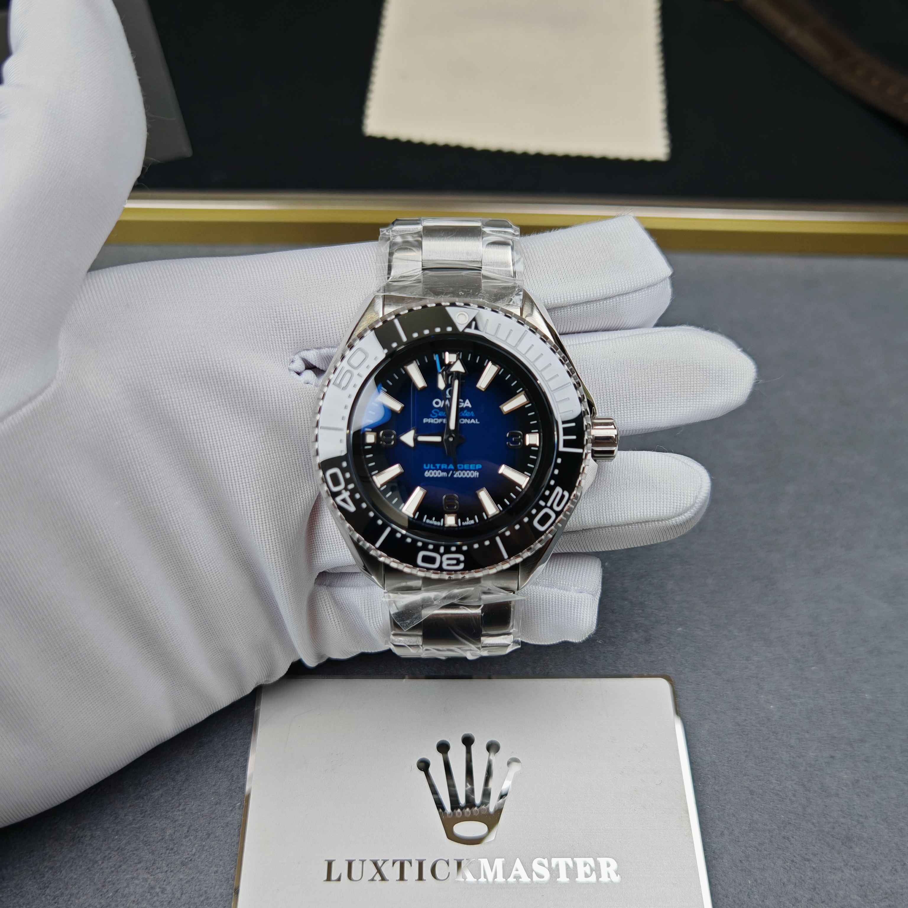 OMEGA Super Clone Seamaster Ocean Planet 6000M  Watch