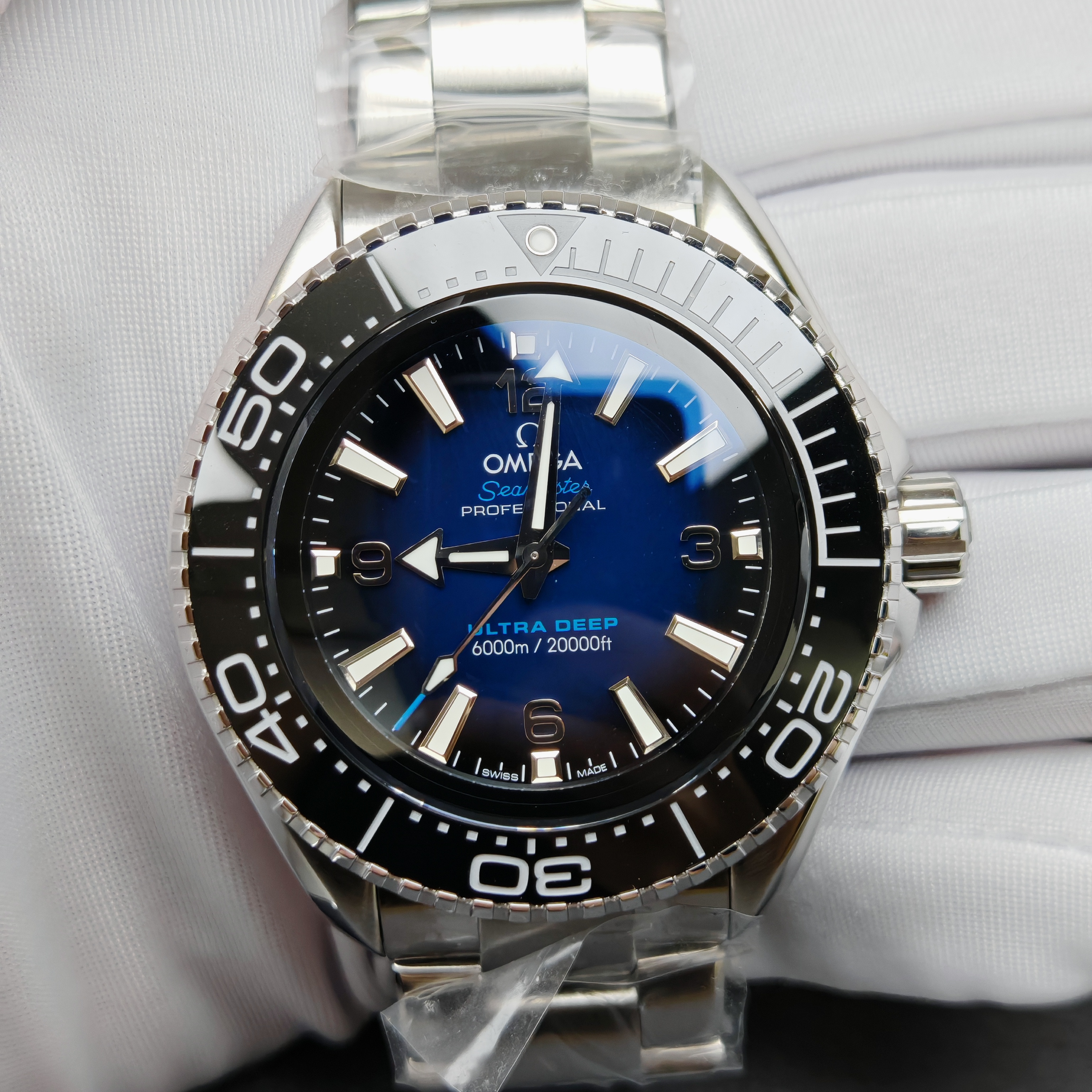 OMEGA Super Clone Seamaster Ocean Planet 6000M  Watch