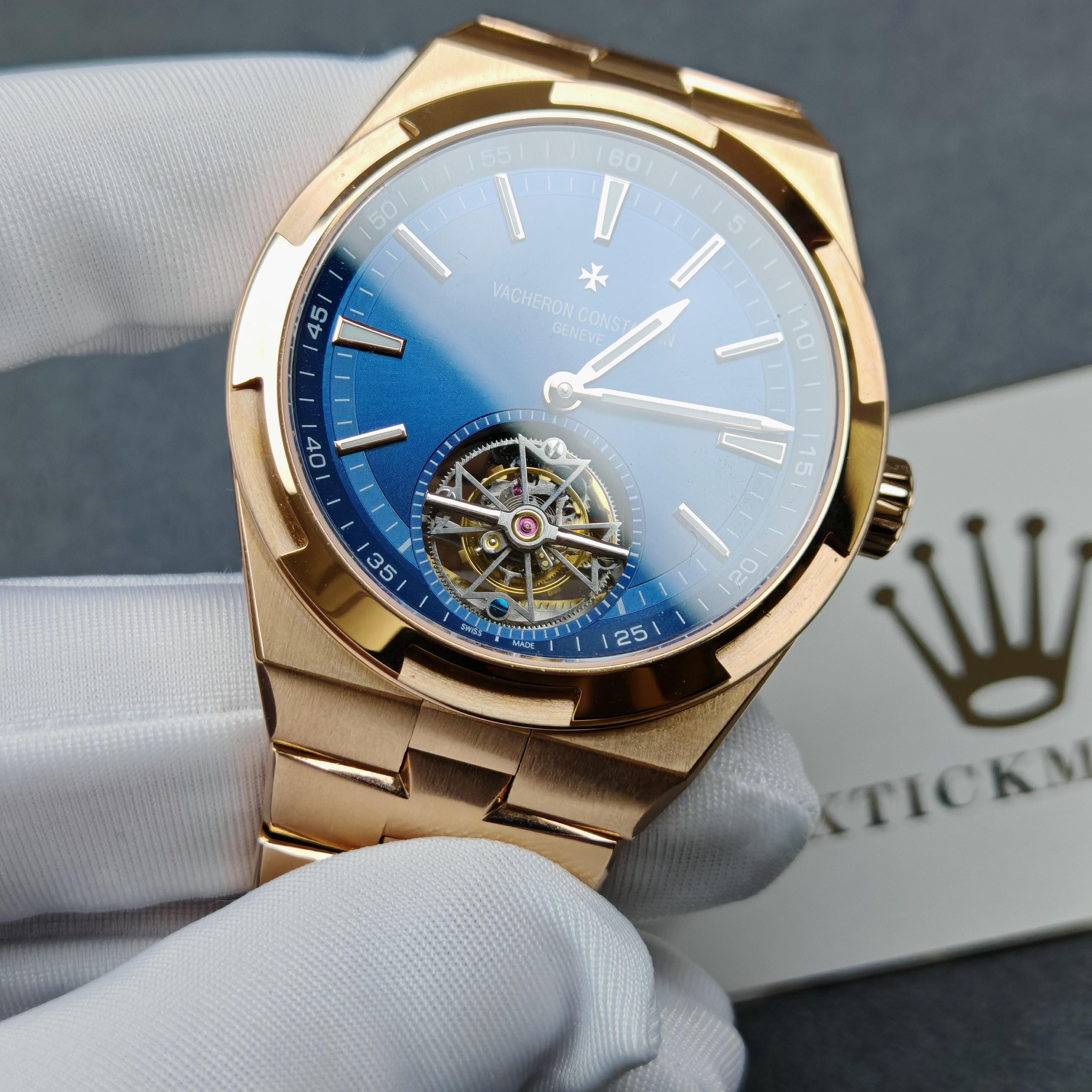 Vacheron Constantin1:1 Super Clone Overseas Series 6000V/210R-B733 PPF Factory