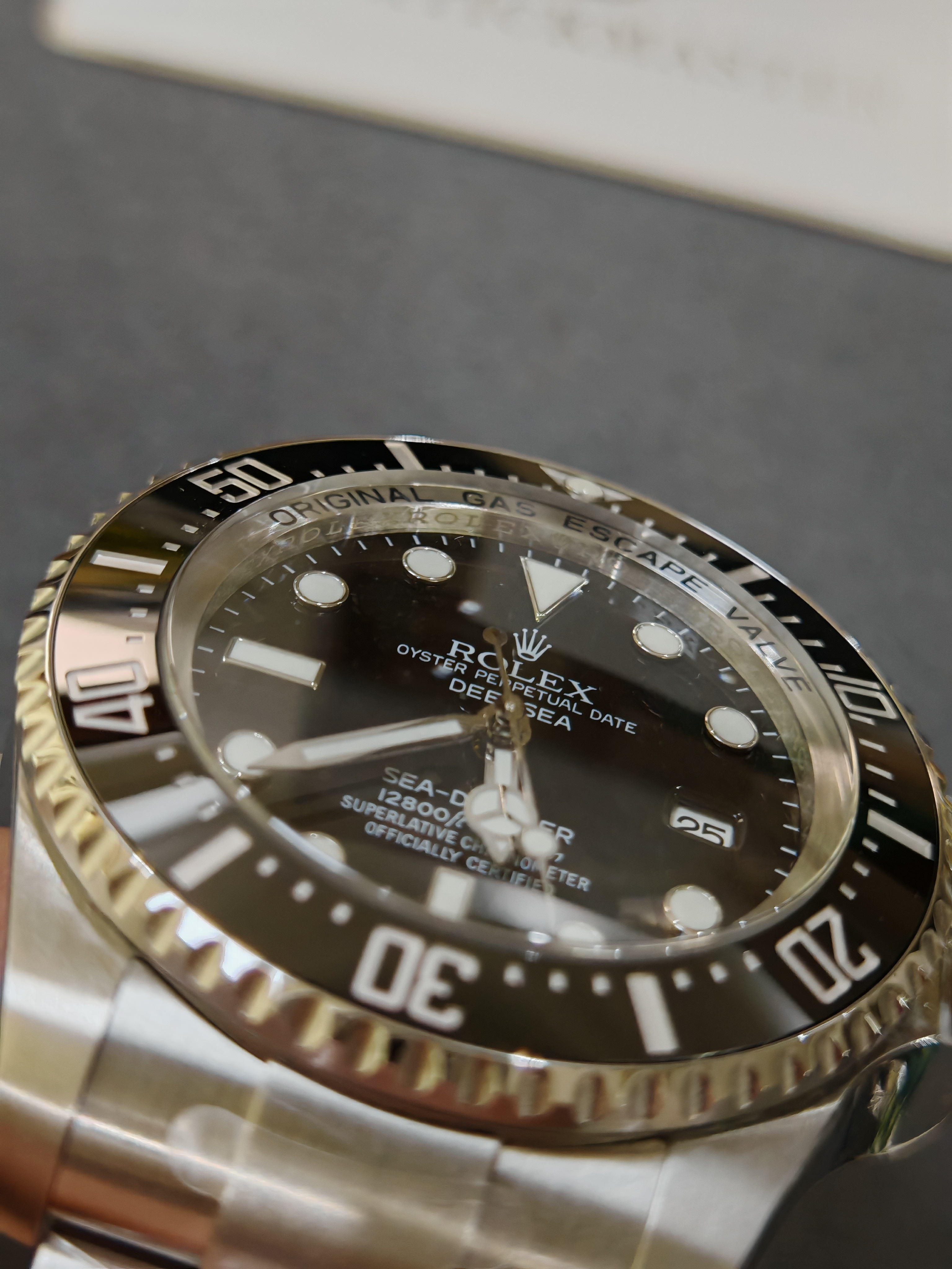 Super Clone Rolex 1:1 Sea-Dweller Deepsea  126660-0001 3235 Movement 44mm Watches