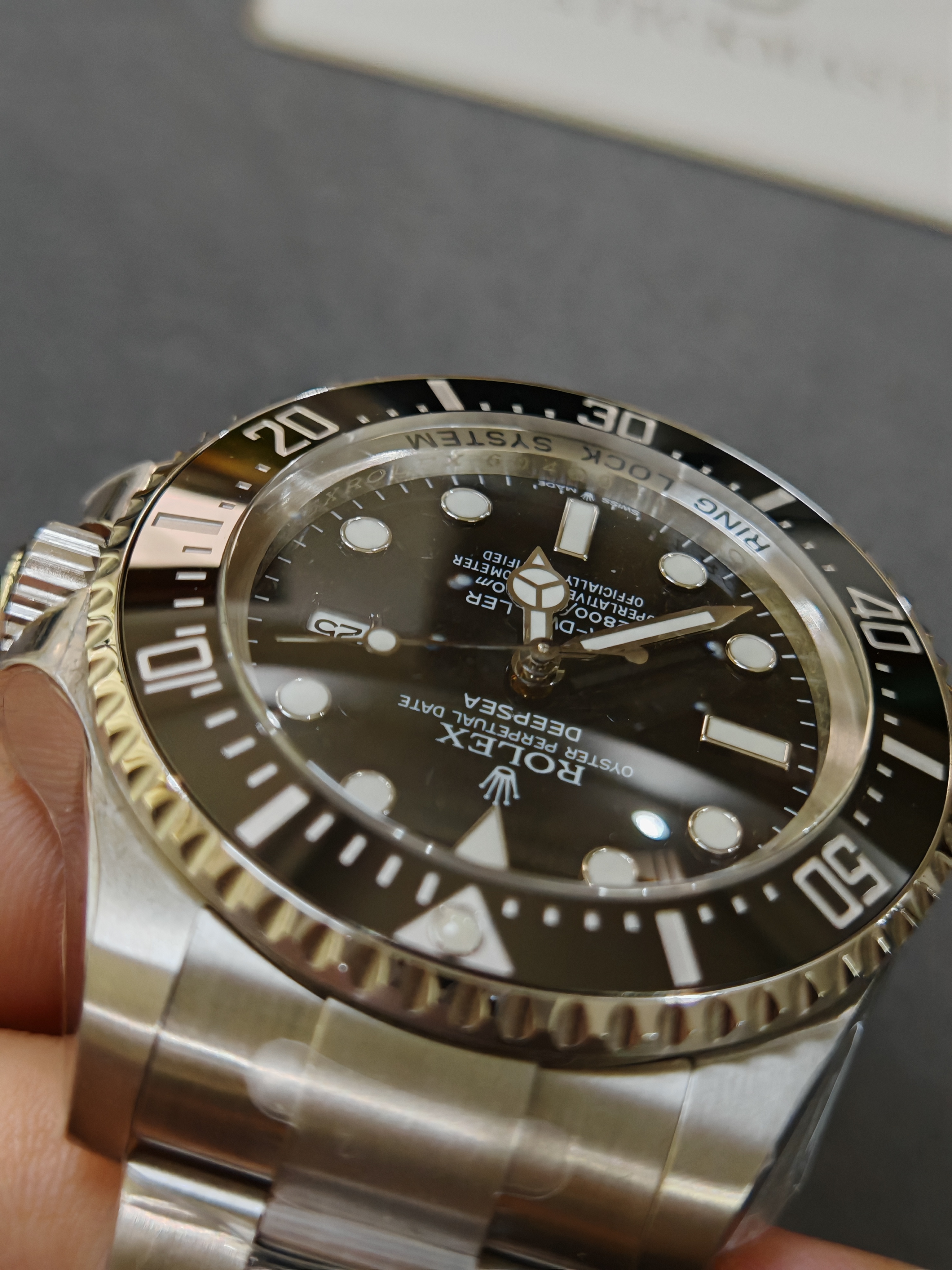 Super Clone Rolex 1:1 Sea-Dweller Deepsea  126660-0001 3235 Movement 44mm Watches