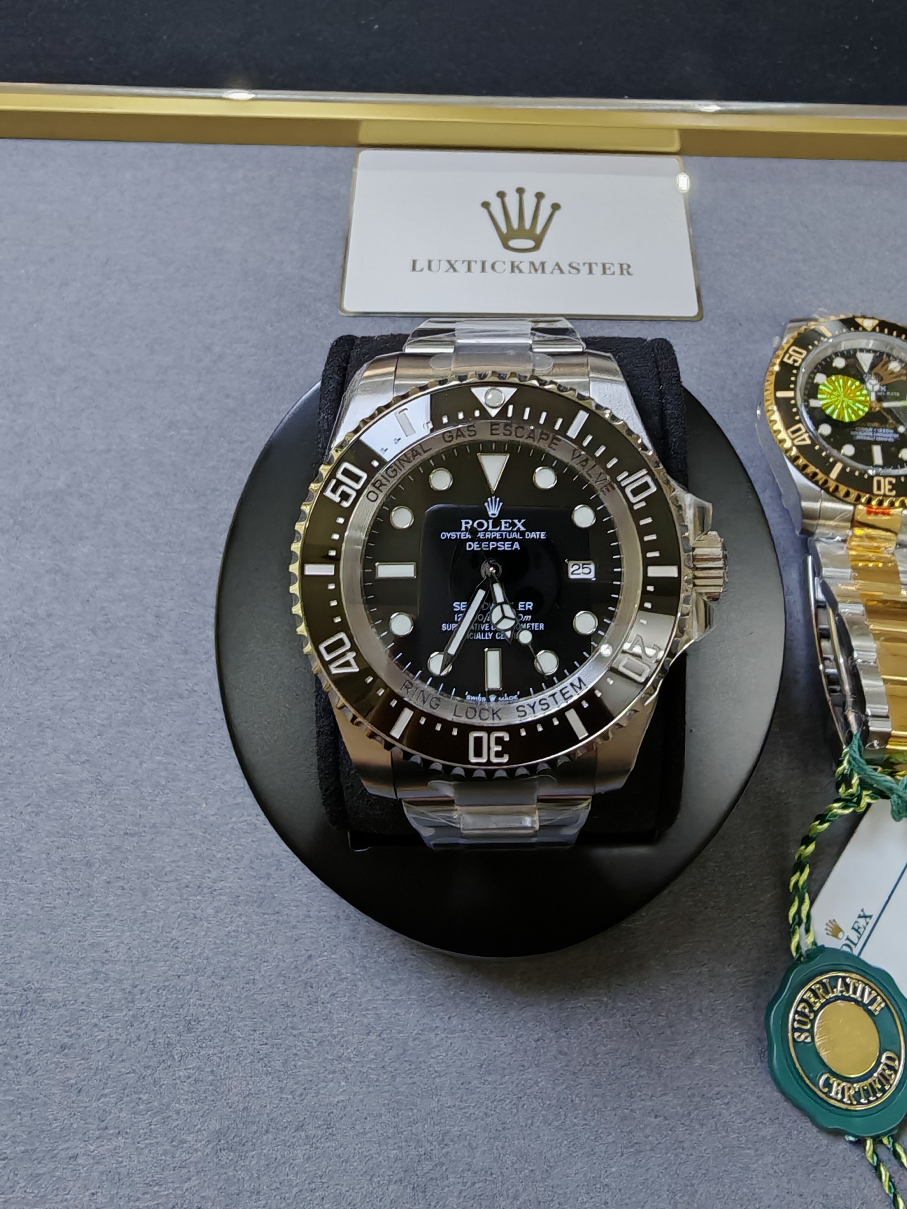 Super Clone Rolex 1:1 Sea-Dweller Deepsea  126660-0001 3235 Movement 44mm Watches