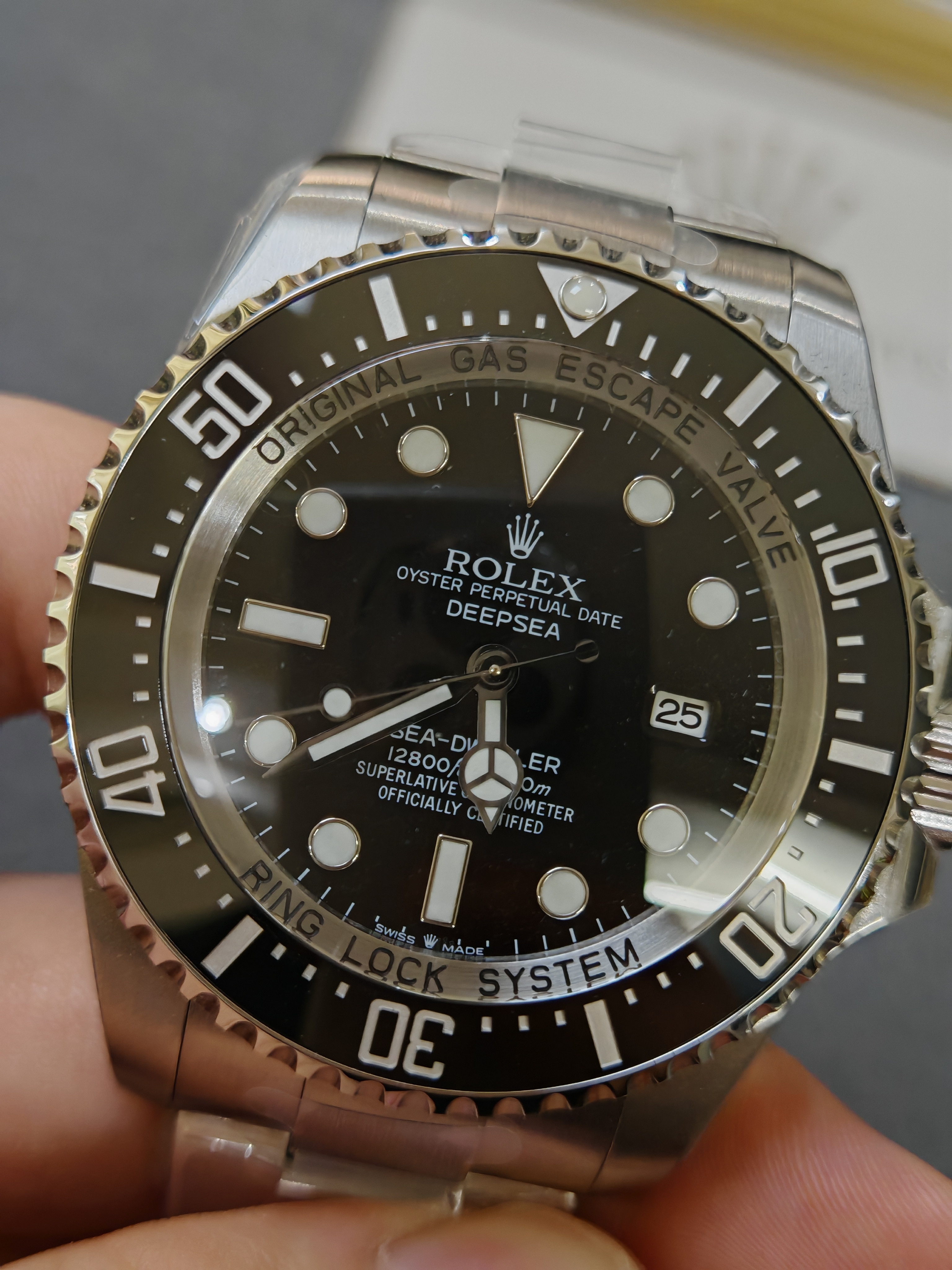 Super Clone Rolex 1:1 Sea-Dweller Deepsea  126660-0001 3235 Movement 44mm Watches