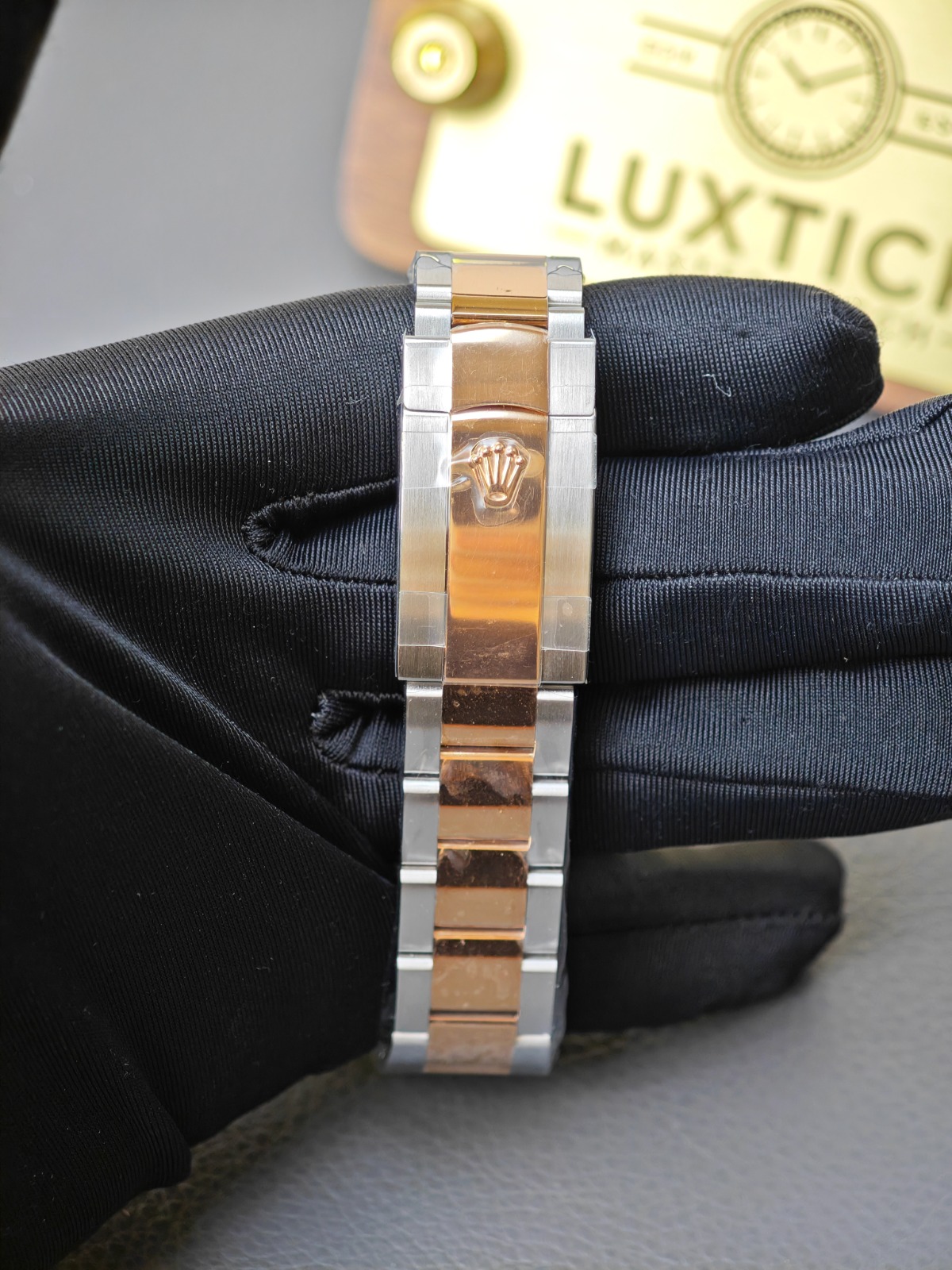 Super Clone Rolex 1:1  Datejust 36mm Stainless Steel and Rose Gold Ladies Watches