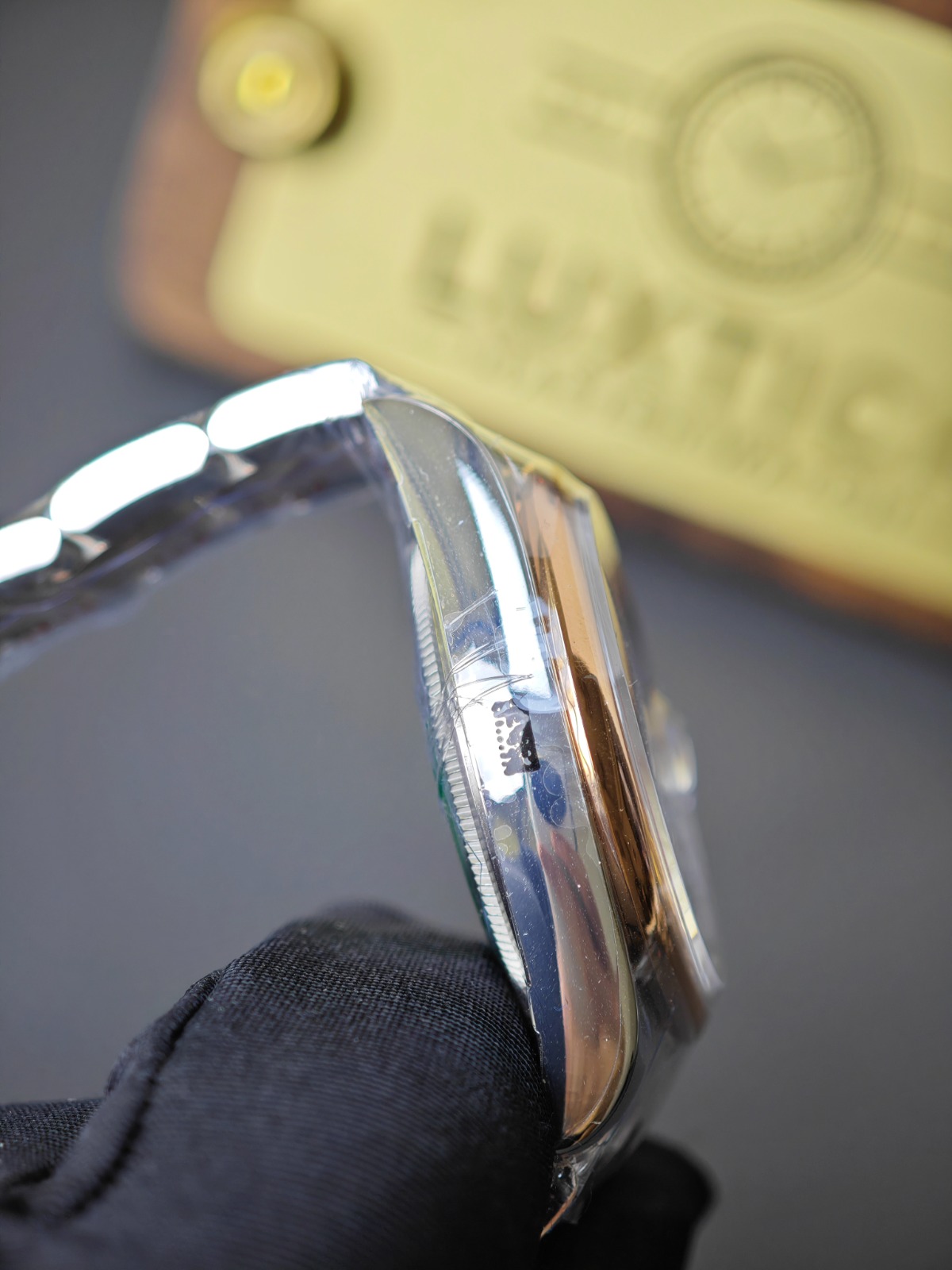 Super Clone Rolex 1:1  Datejust 36mm Stainless Steel and Rose Gold Ladies Watches