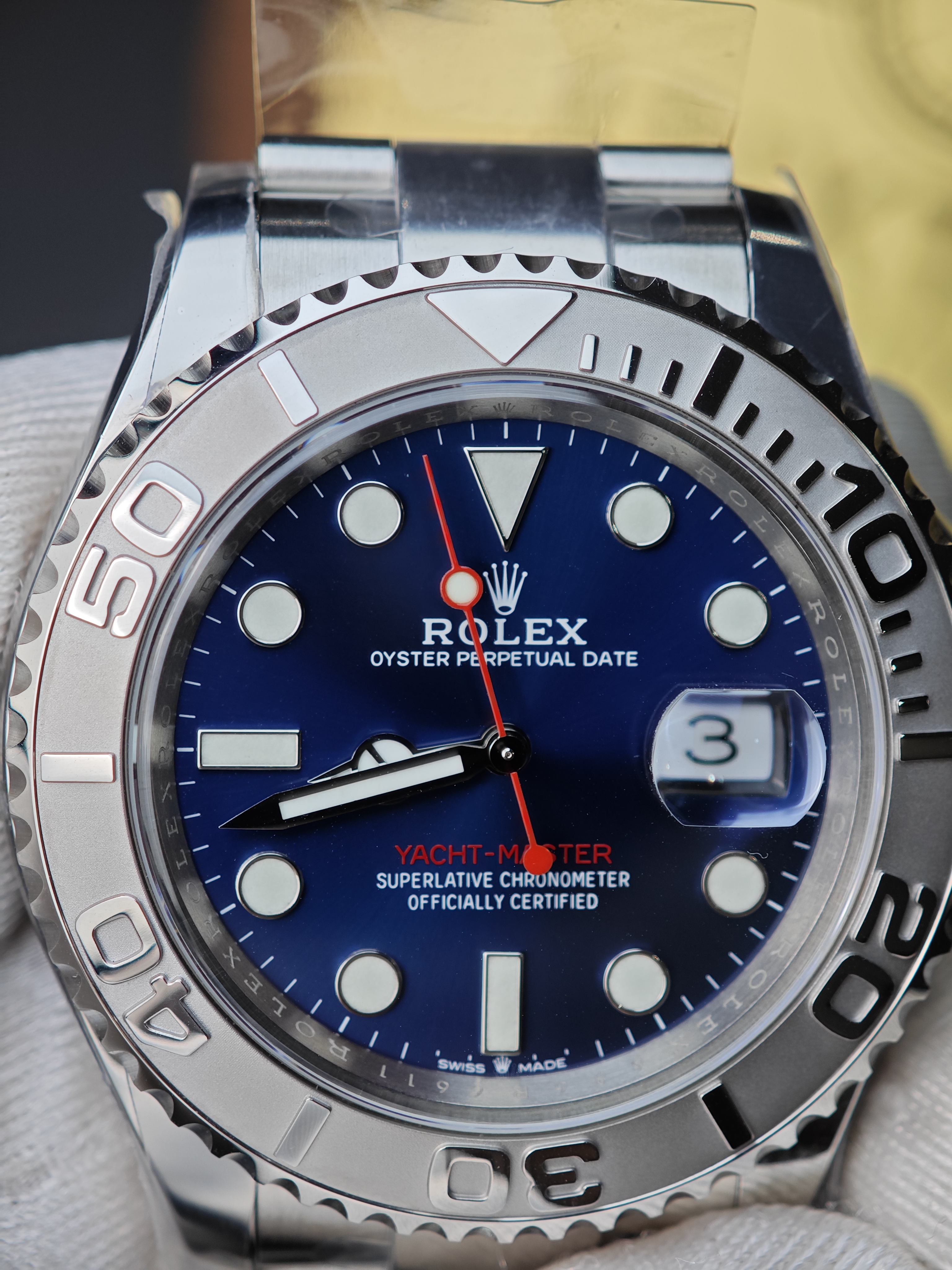 Super Clone Rolex 1:1 Yacht Maste  M126622-0002 3235 Movement Watches