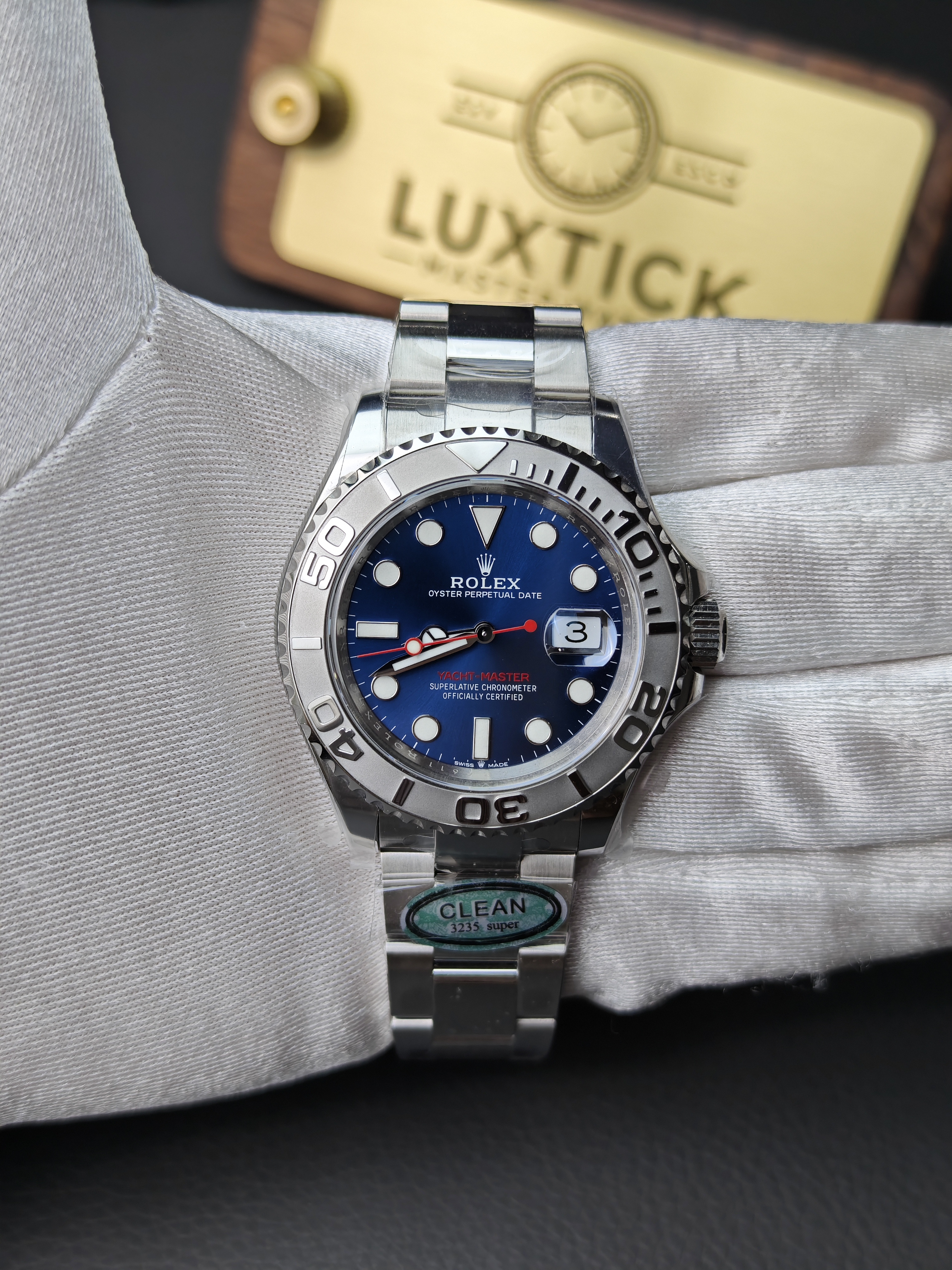 Super Clone Rolex 1:1 Yacht Maste  M126622-0002 3235 Movement Watches