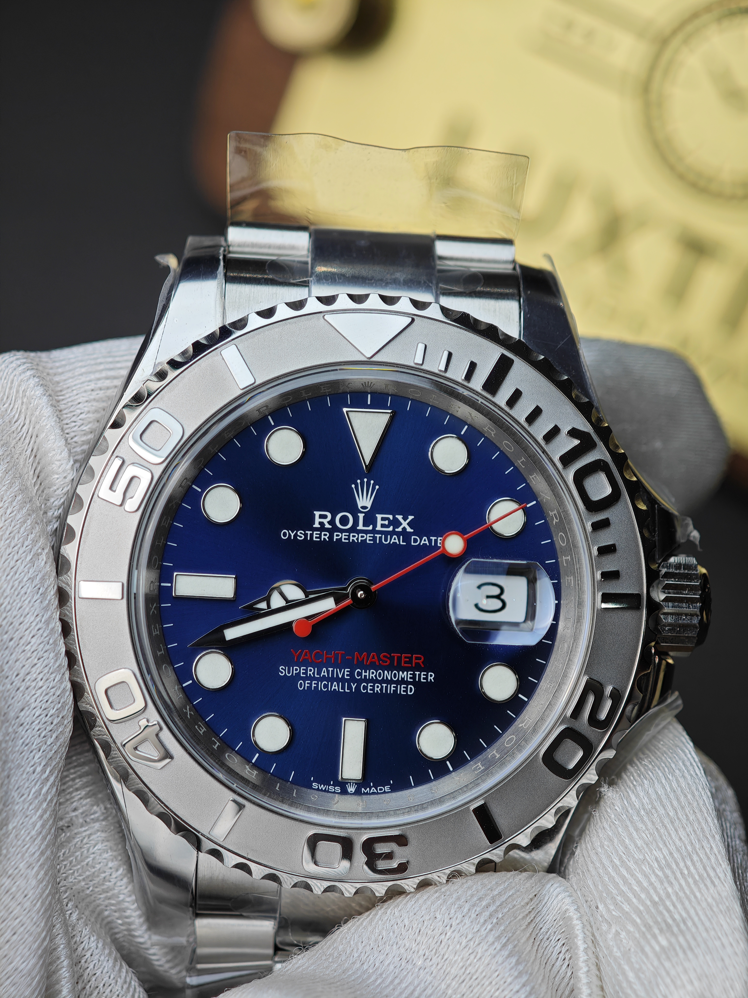 Super Clone Rolex 1:1 Yacht Maste  M126622-0002 3235 Movement Watches