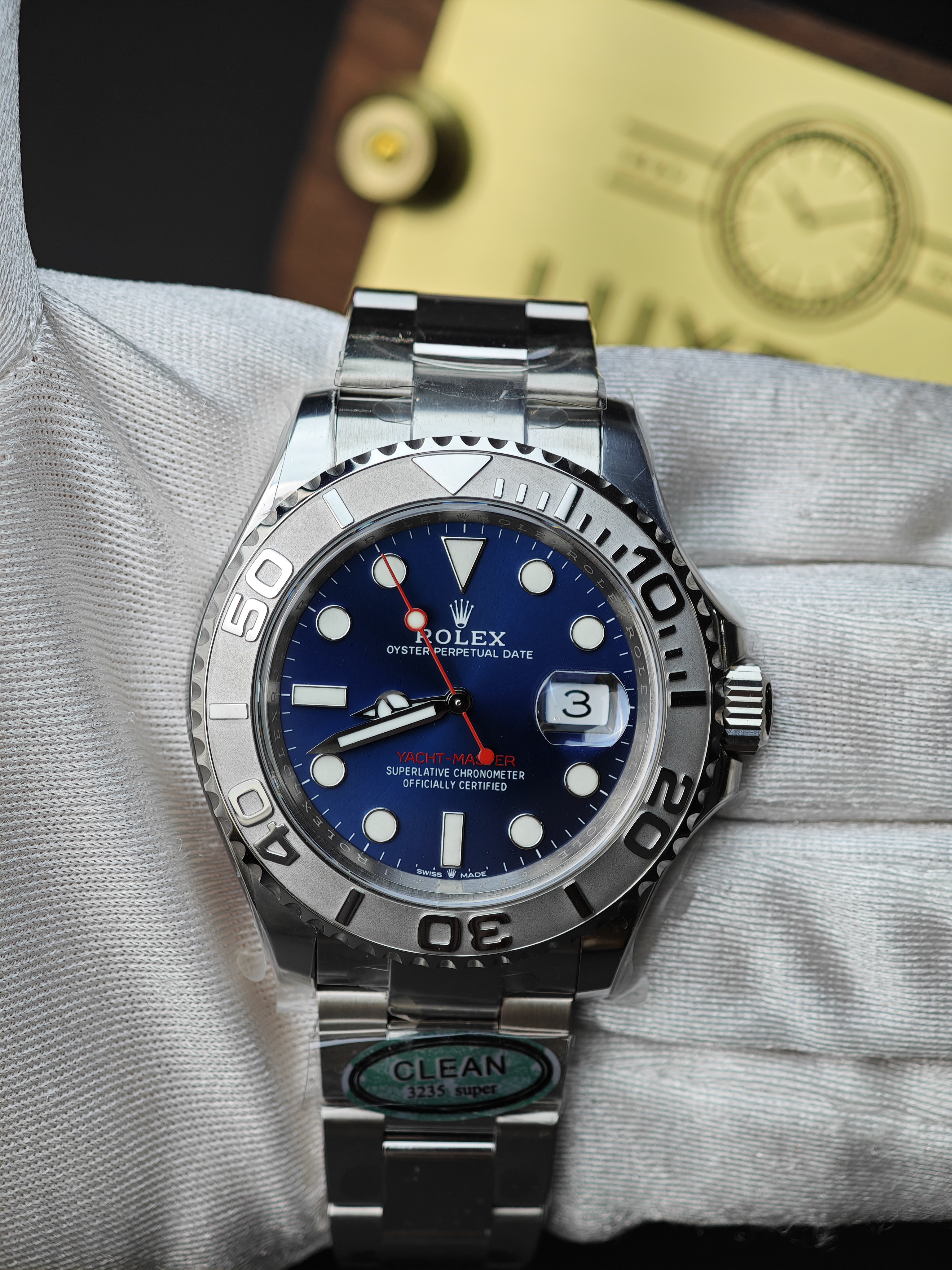 Super Clone Rolex 1:1 Yacht Maste  M126622-0002 3235 Movement Watches