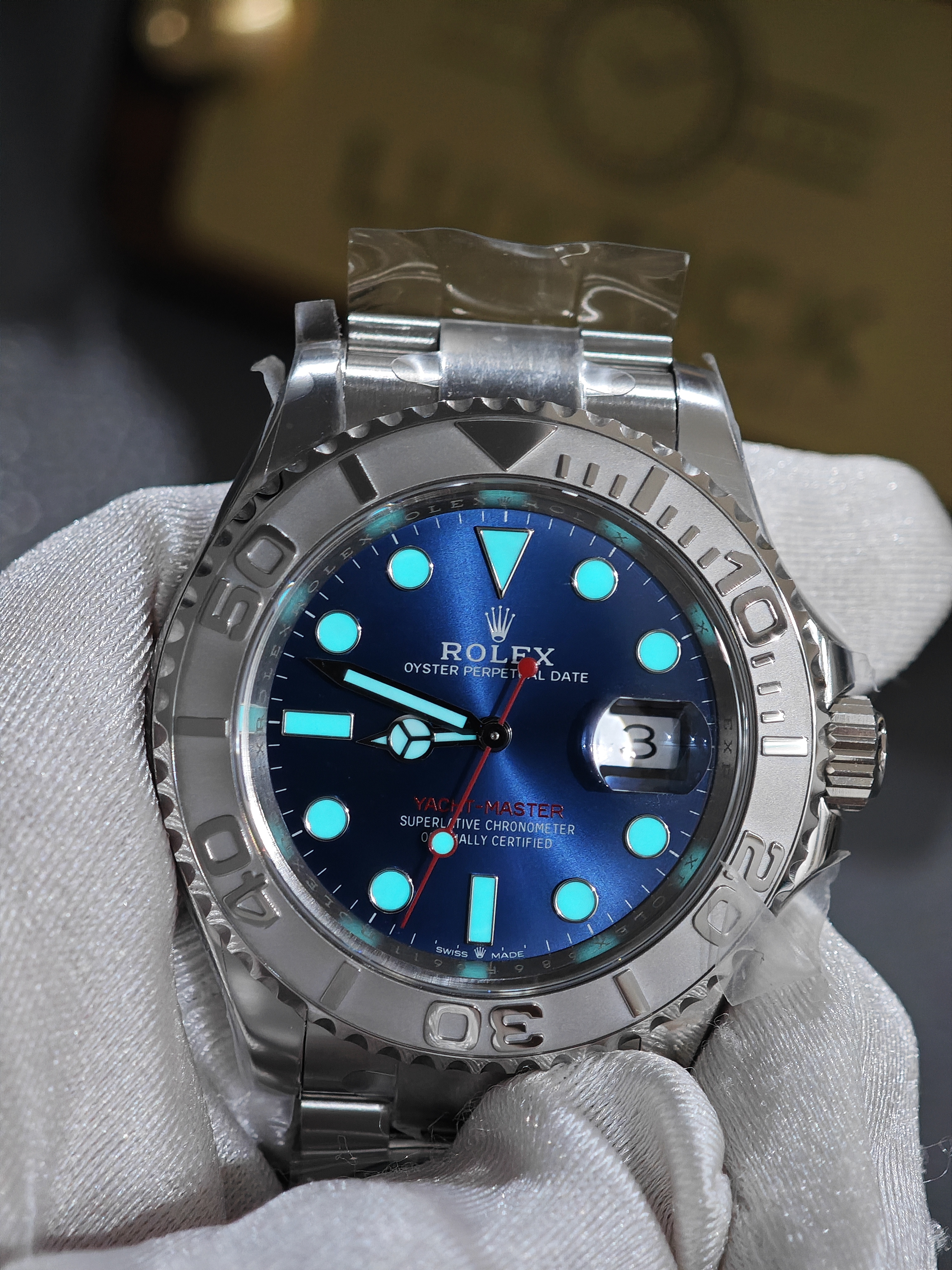 Super Clone Rolex 1:1 Yacht Maste  M126622-0002 3235 Movement Watches