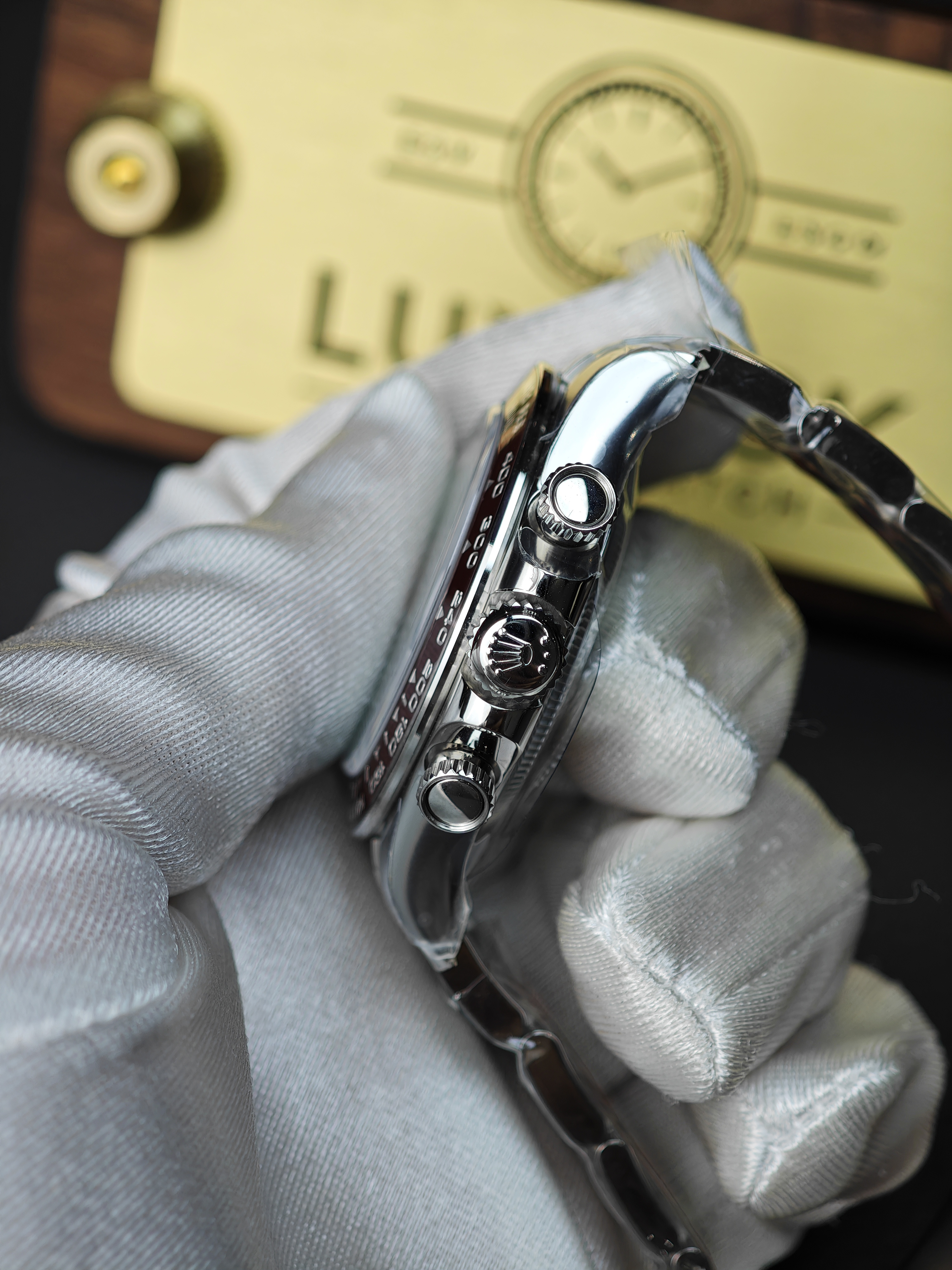 Rolex Cosmograph New Daytona m126506 with Ice Blue Diamond Dial 4131 movement Super Clone