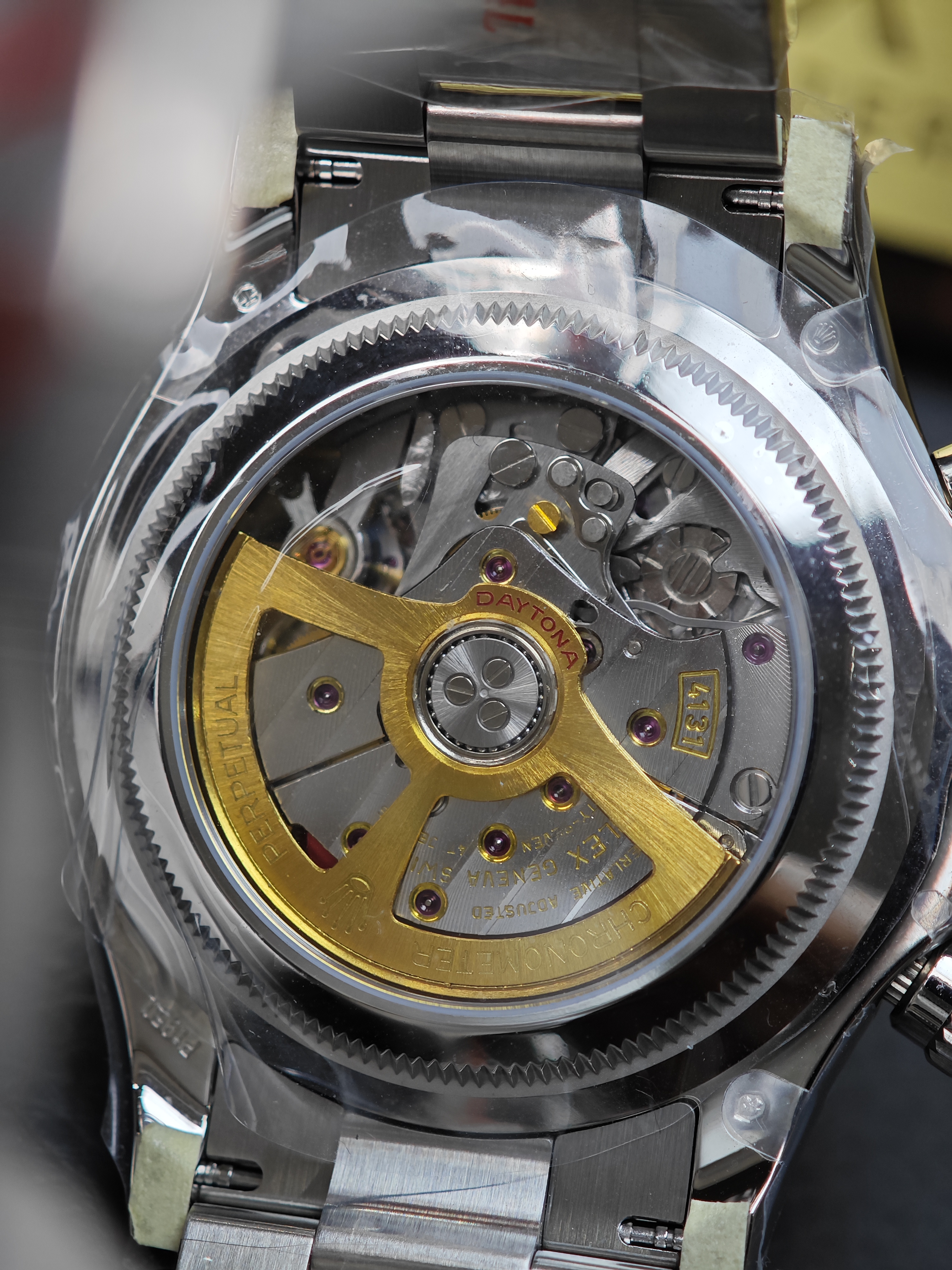 Rolex Cosmograph New Daytona m126506 with Ice Blue Diamond Dial 4131 movement Super Clone