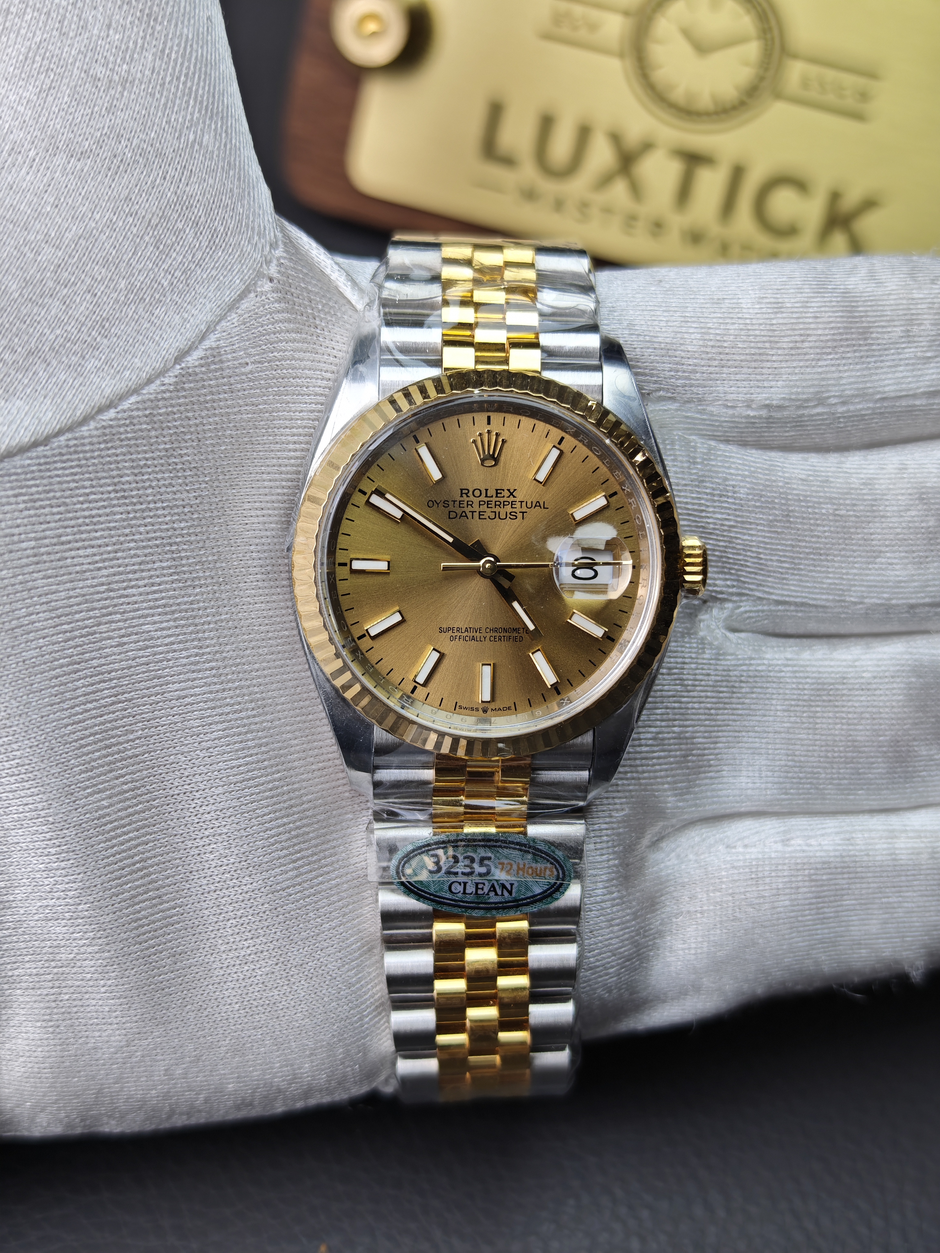 Super Clone Rolex 1:1 Datejust 36mm M126233-0015 3235 movement Watches