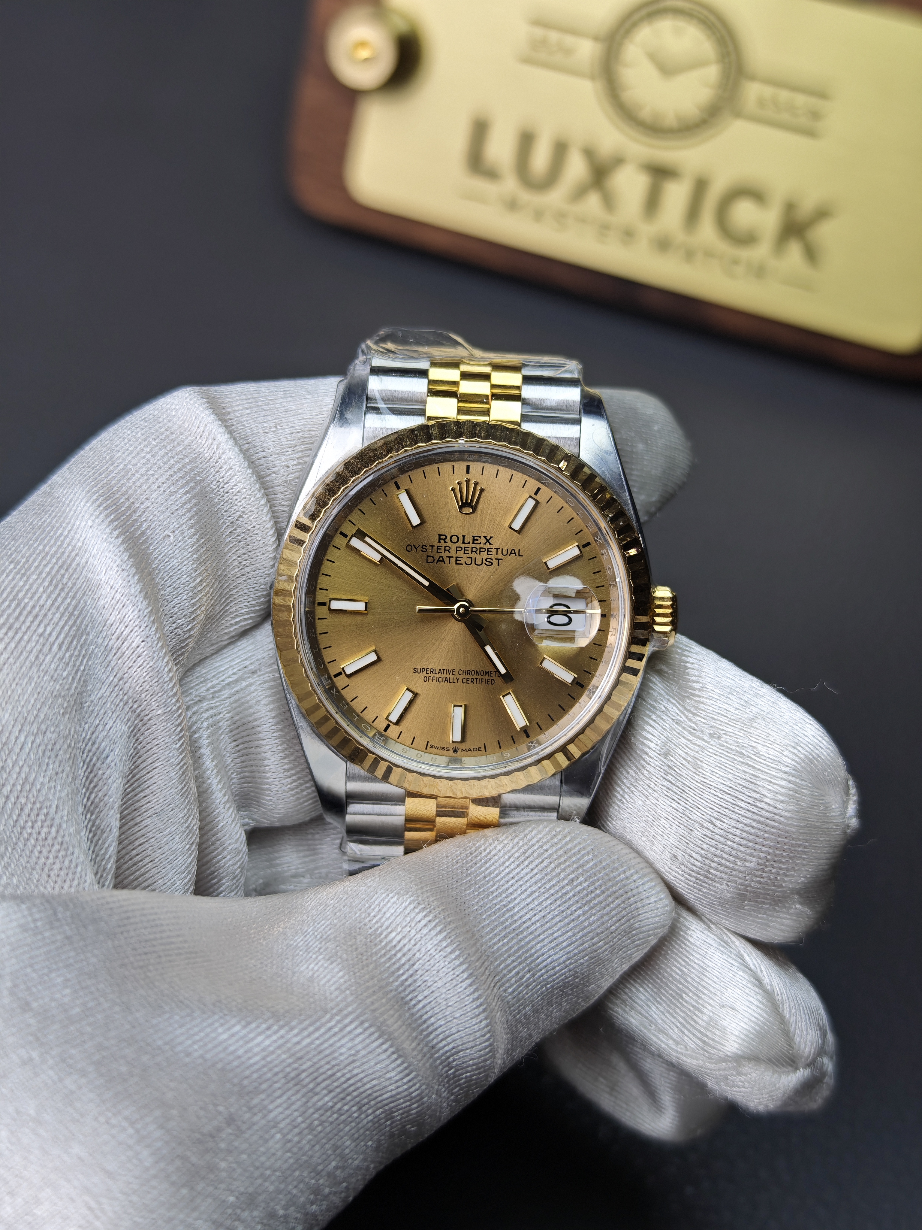 Super Clone Rolex 1:1 Datejust 36mm M126233-0015 3235 movement Watches