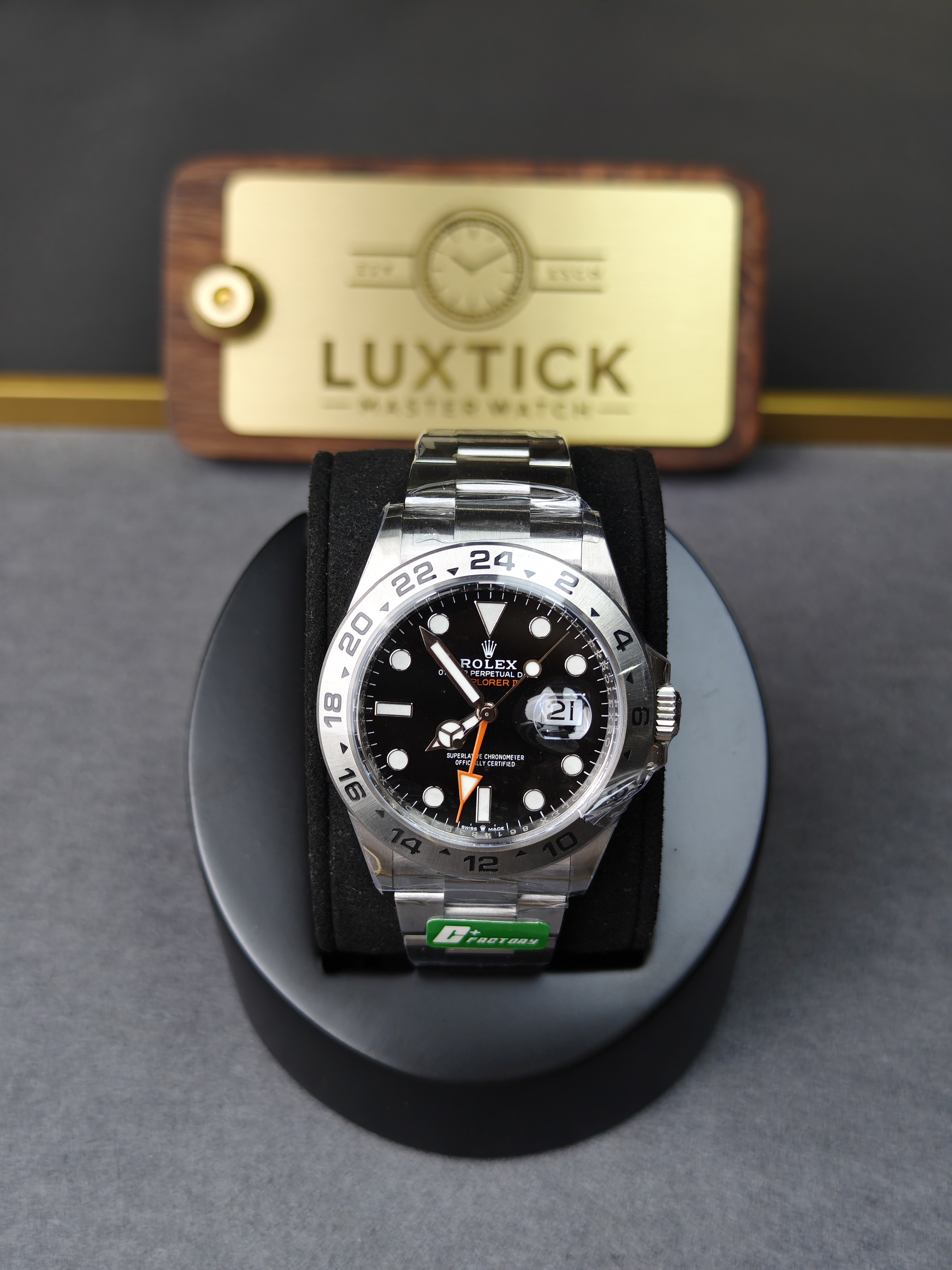 Rolex Explorer II M226570-0002 Steel Black Dial 42mm Super Clone