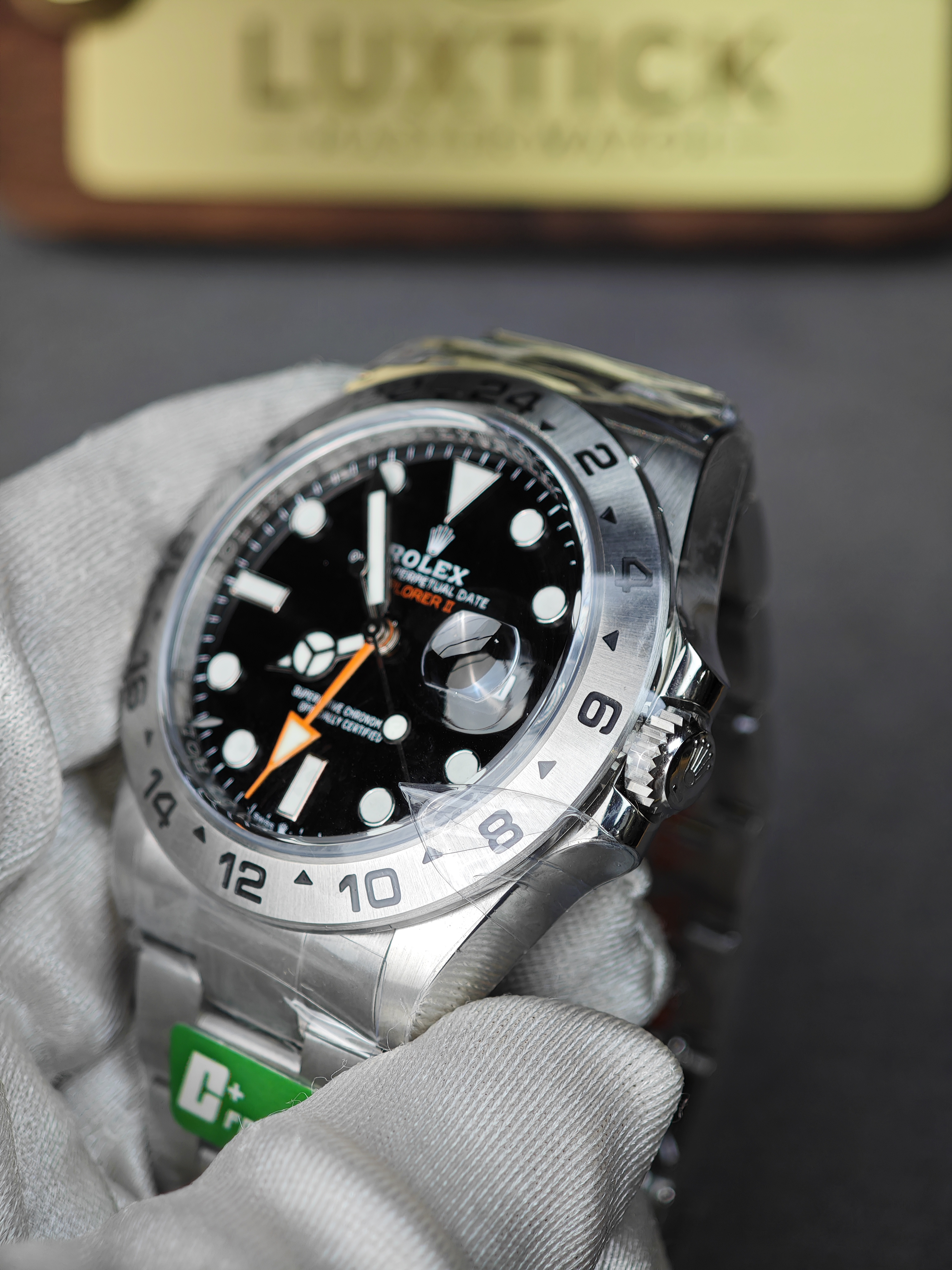 Rolex Explorer II M226570-0002 Steel Black Dial 42mm Super Clone