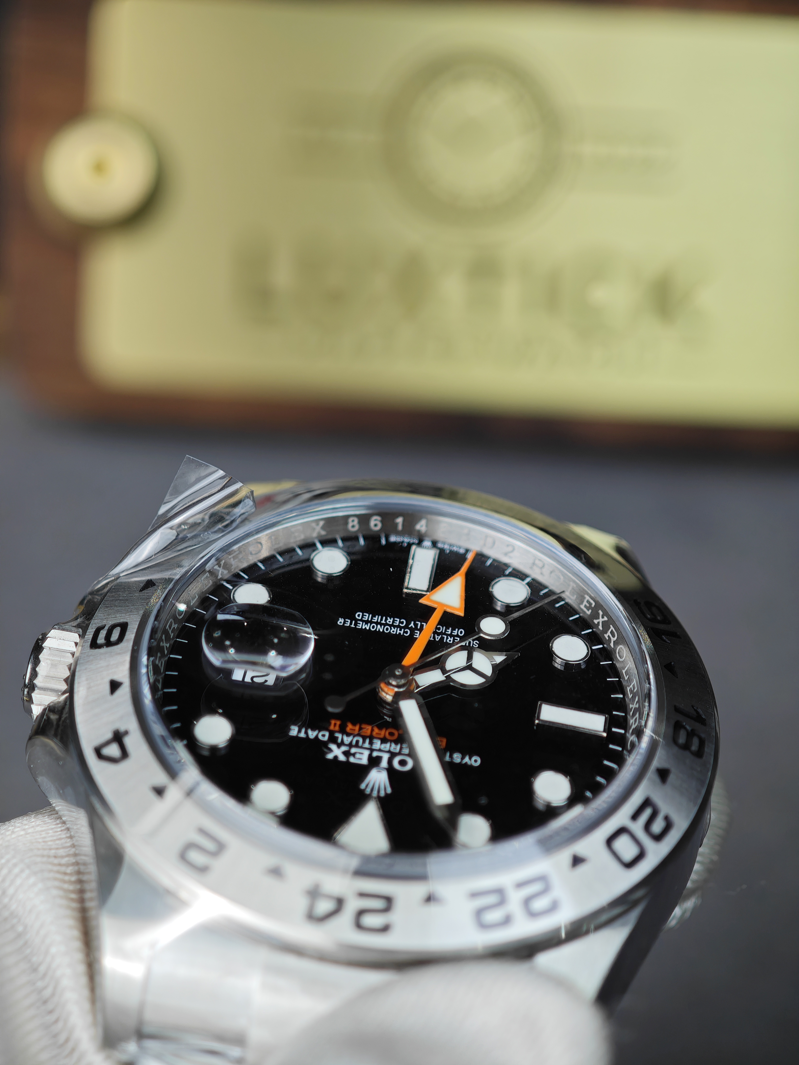 Rolex Explorer II M226570-0002 Steel Black Dial 42mm Super Clone