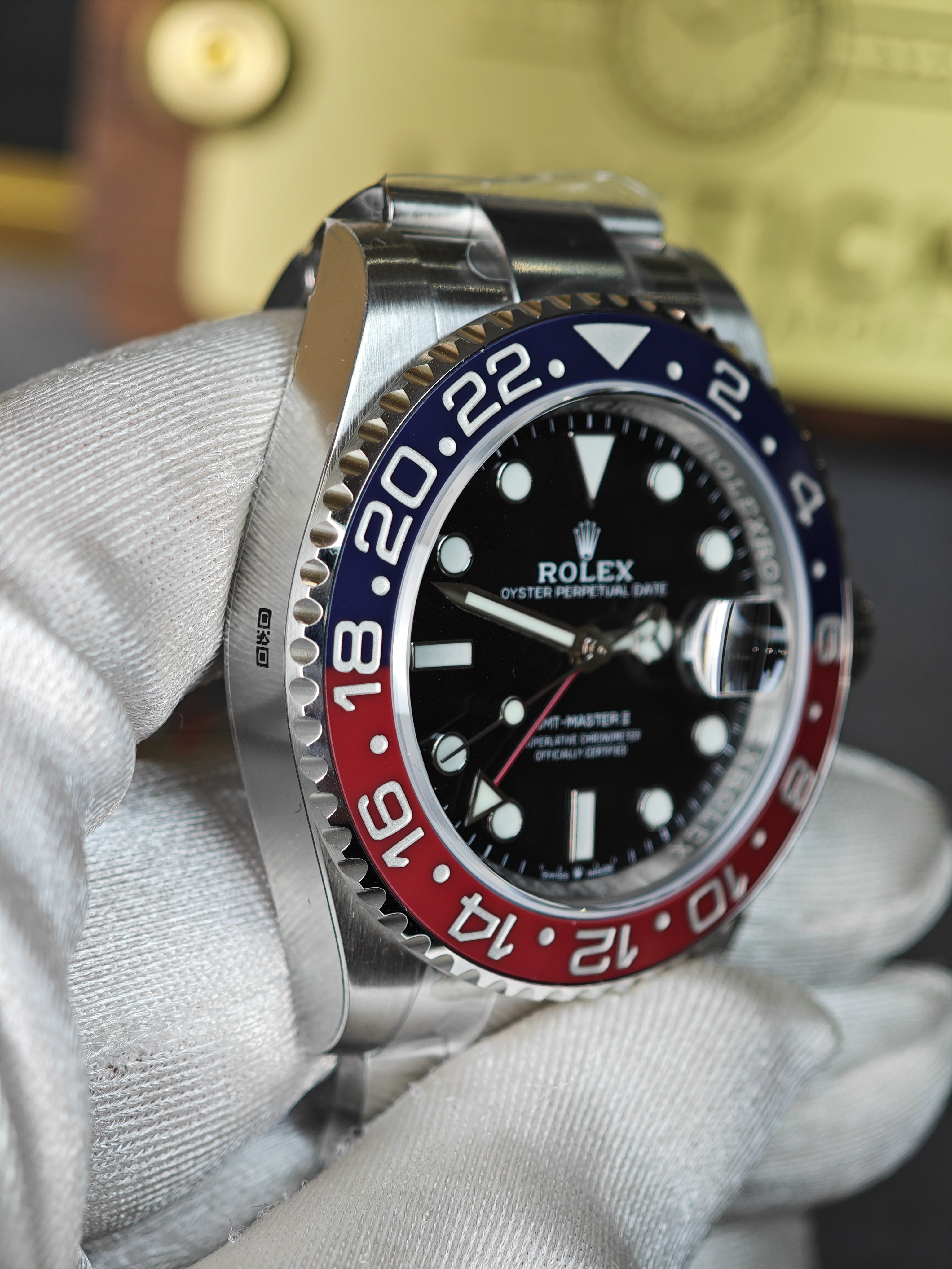 Rolex GMT Master II 126710BLRO Stainless Steel 'Pepsi' on Oyster (40mm) Super Clone