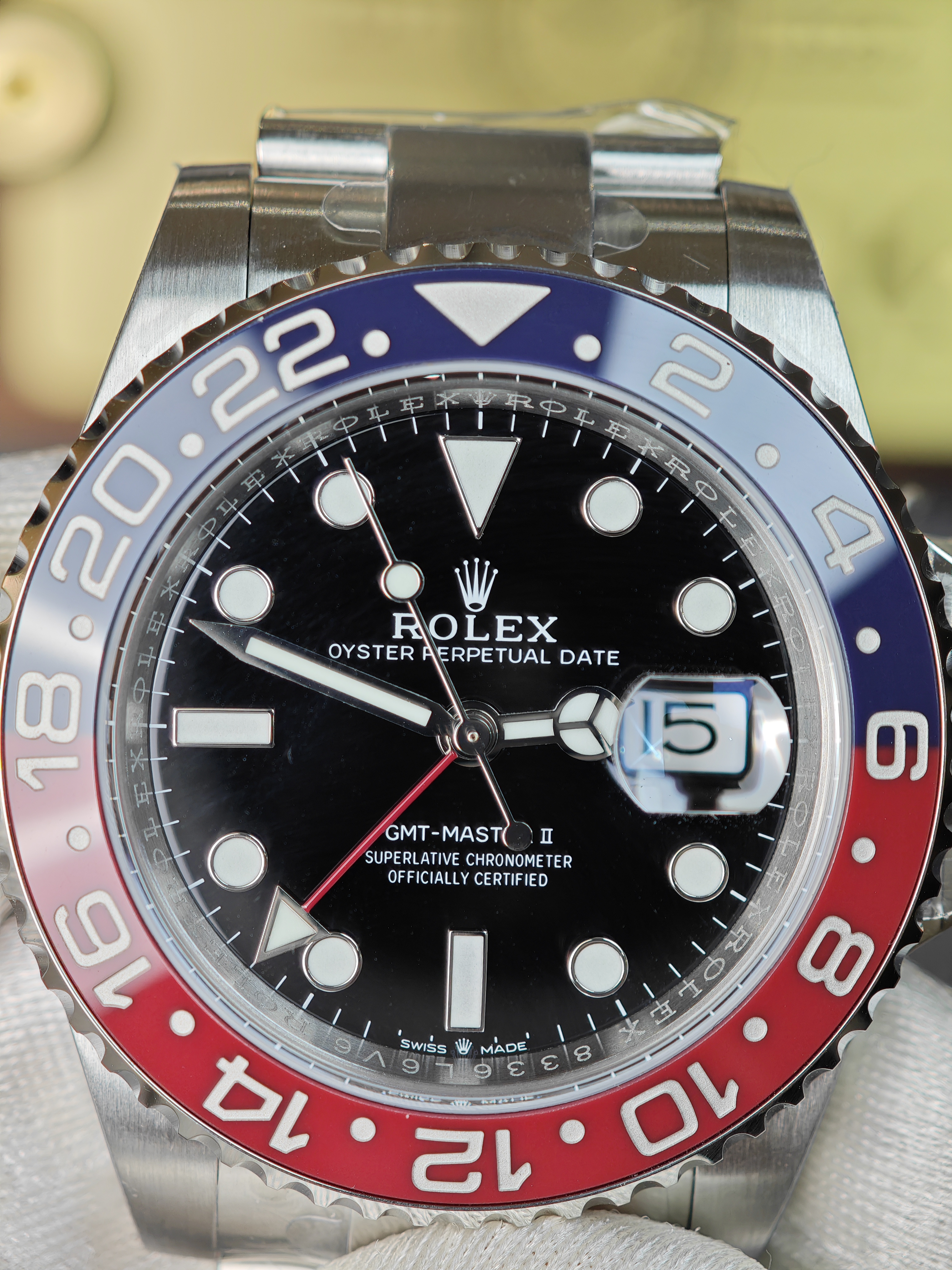 Rolex GMT Master II 126710BLRO Stainless Steel 'Pepsi' on Oyster (40mm) Super Clone