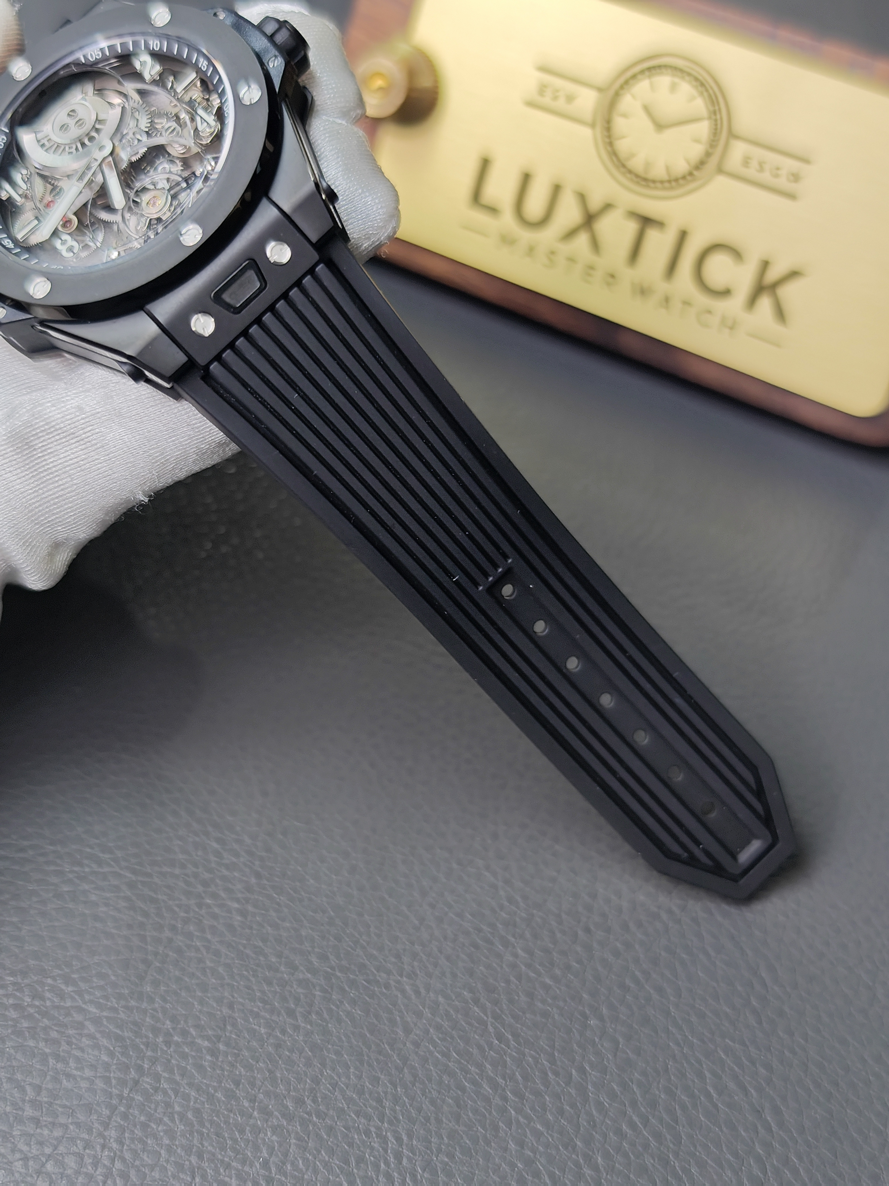 Super clone 1:1 Hublot Big Bang series 419.CI.0170.RX tourbillon exclusive debut