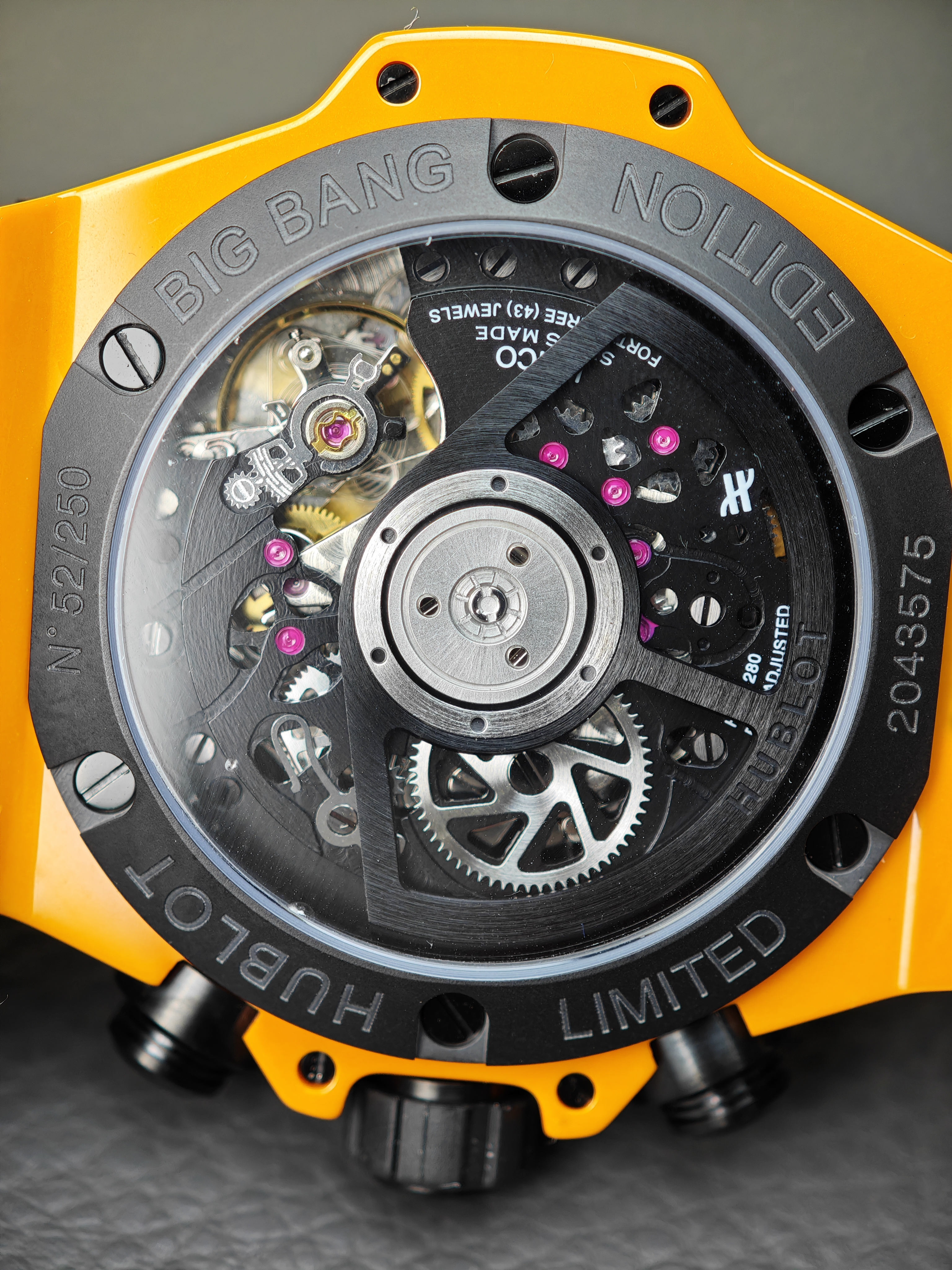 Super Clone Hublot Big Bang Unico Orange Ceramic 42mm Watches