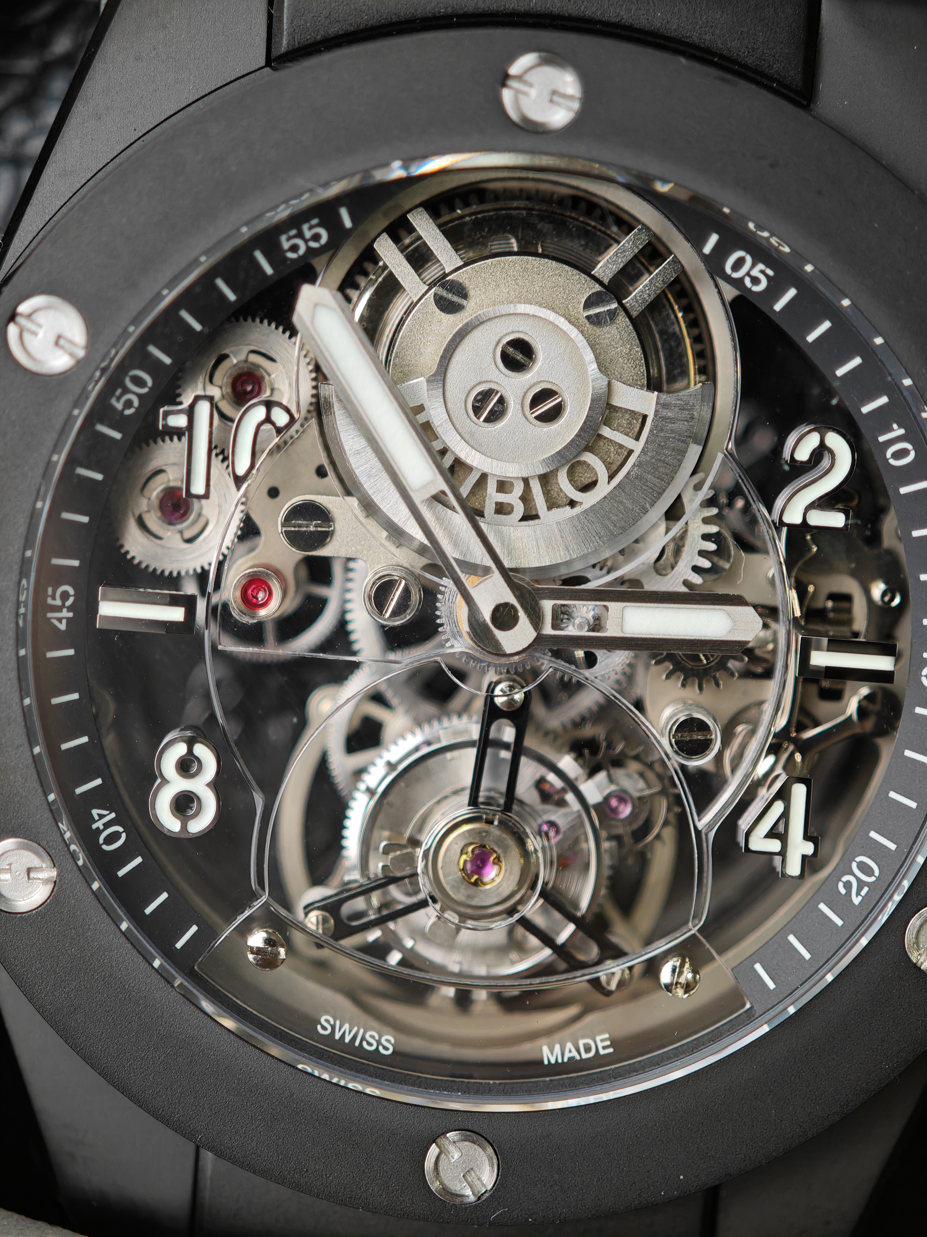 Super clone 1:1 Hublot Big Bang series 419.CI.0170.RX tourbillon exclusive debut