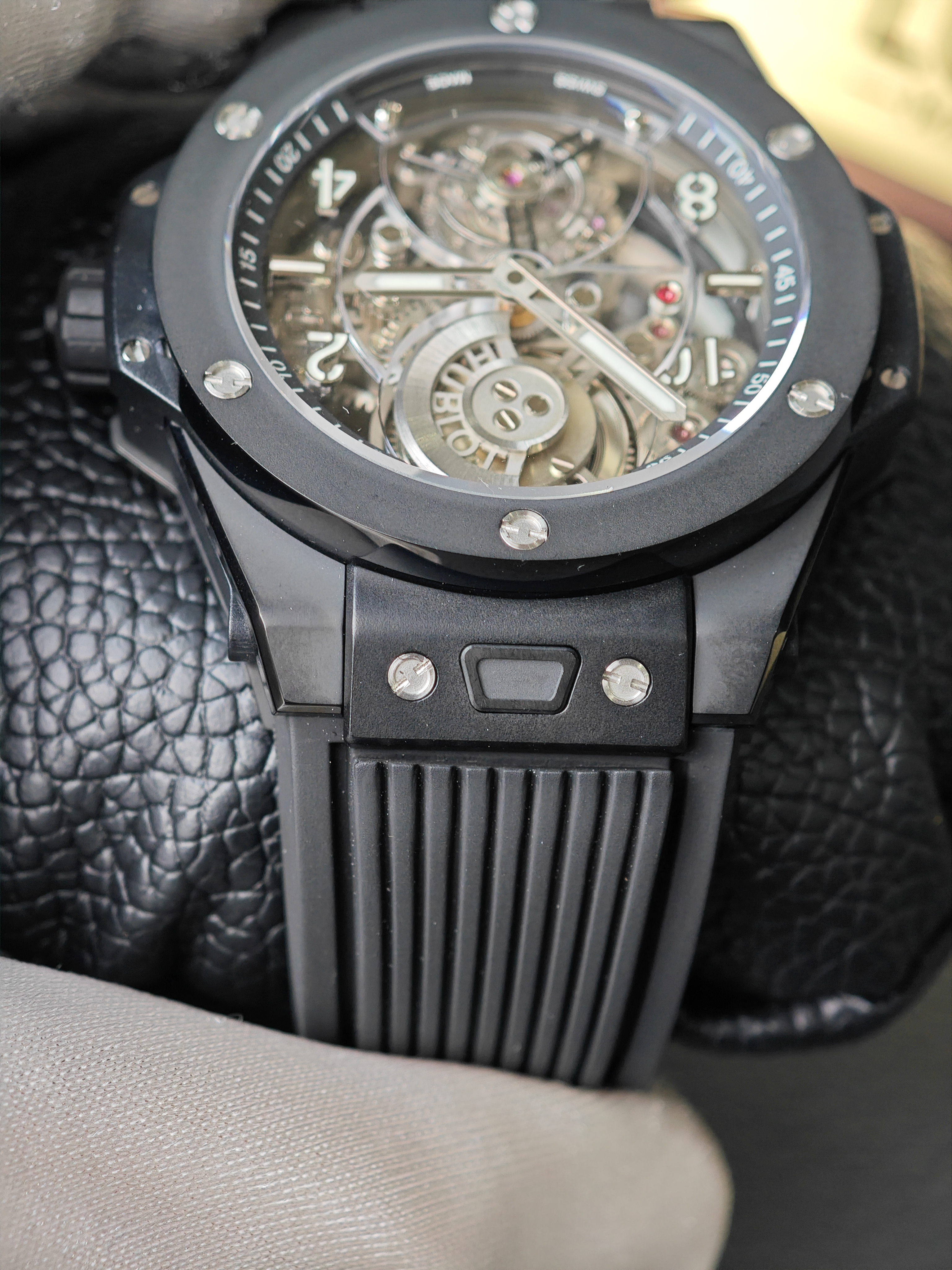 Super clone 1:1 Hublot Big Bang series 419.CI.0170.RX tourbillon exclusive debut