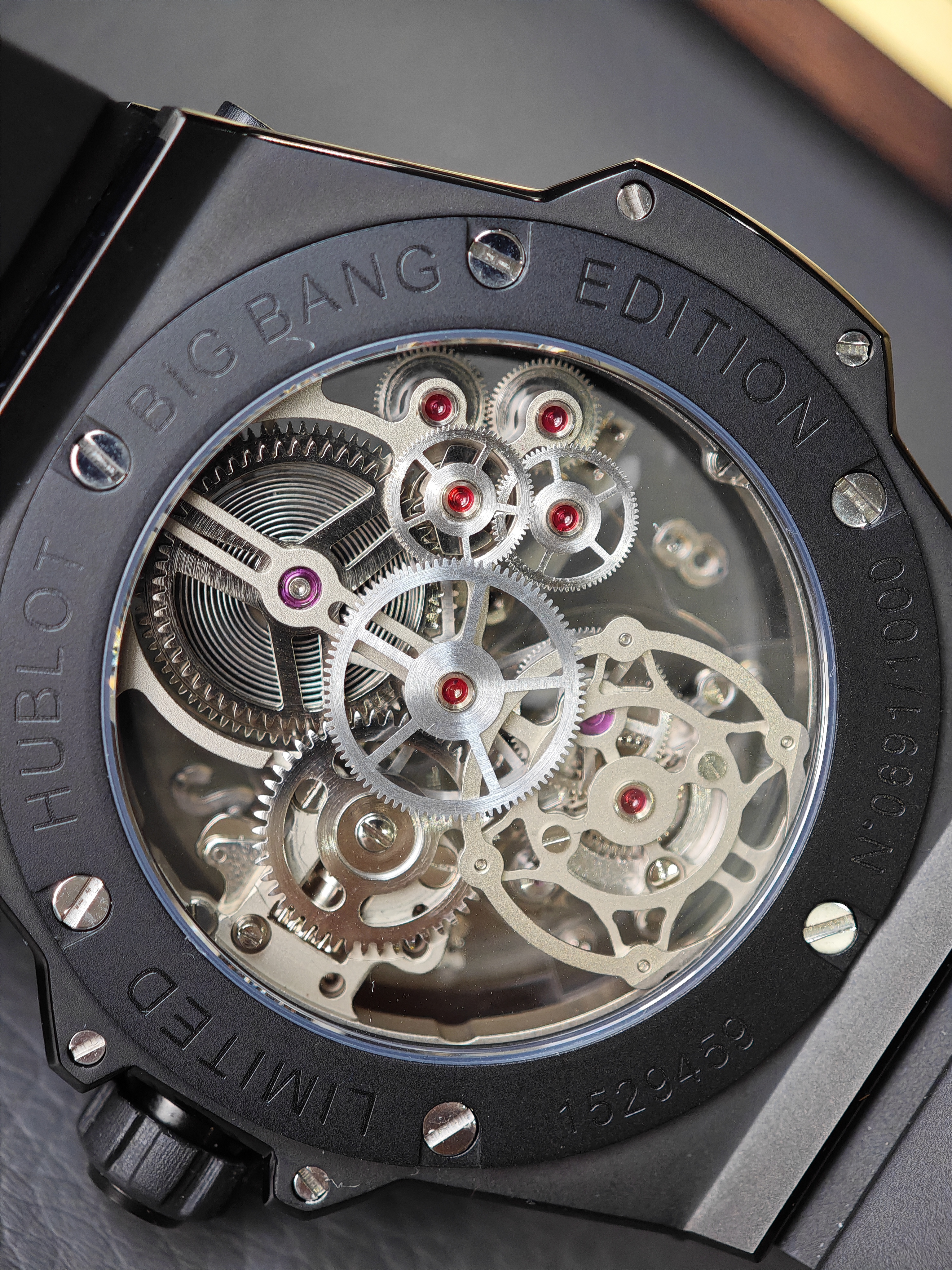 Super clone 1:1 Hublot Big Bang series 419.CI.0170.RX tourbillon exclusive debut