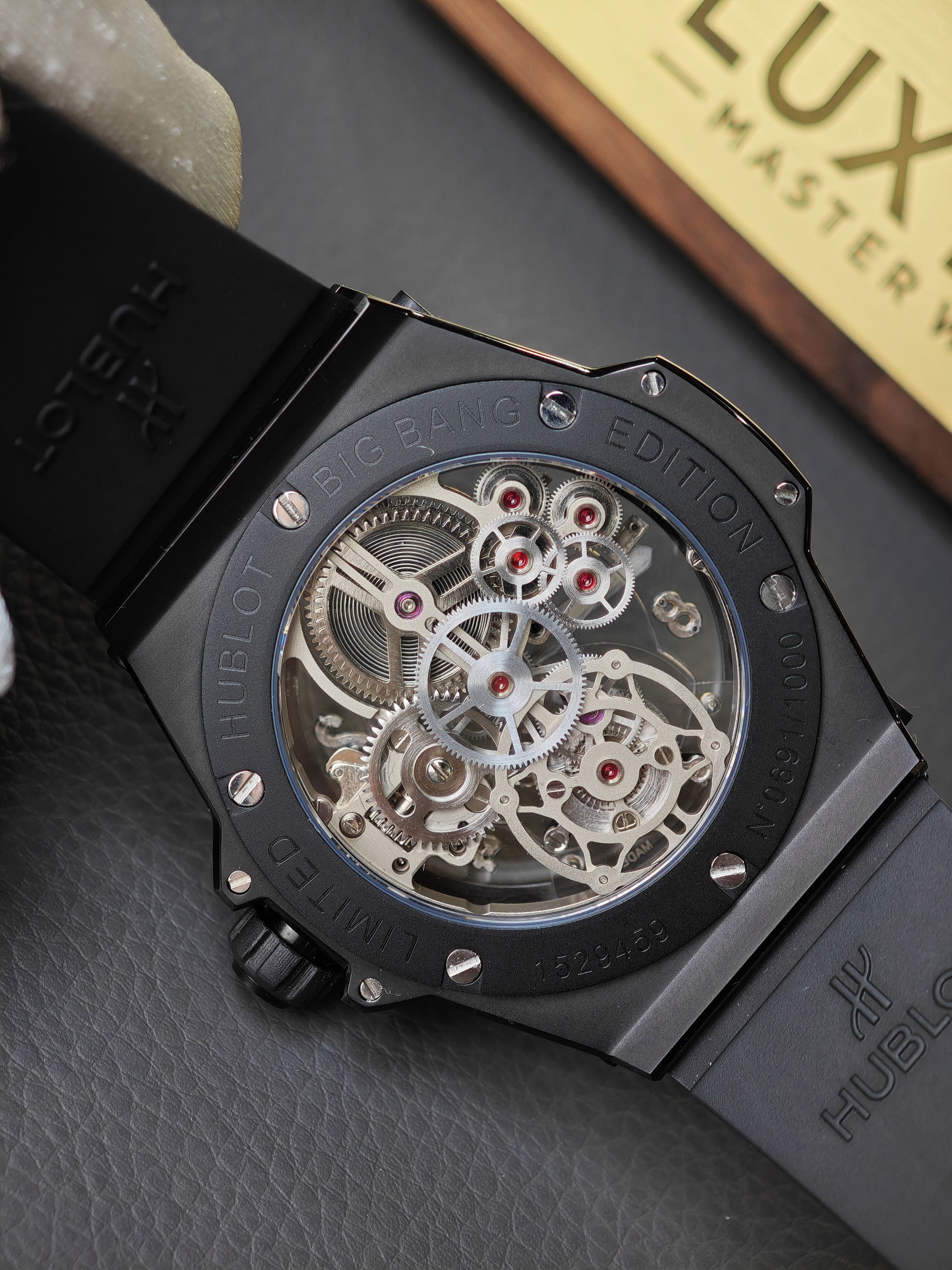 Super clone 1:1 Hublot Big Bang series 419.CI.0170.RX tourbillon exclusive debut