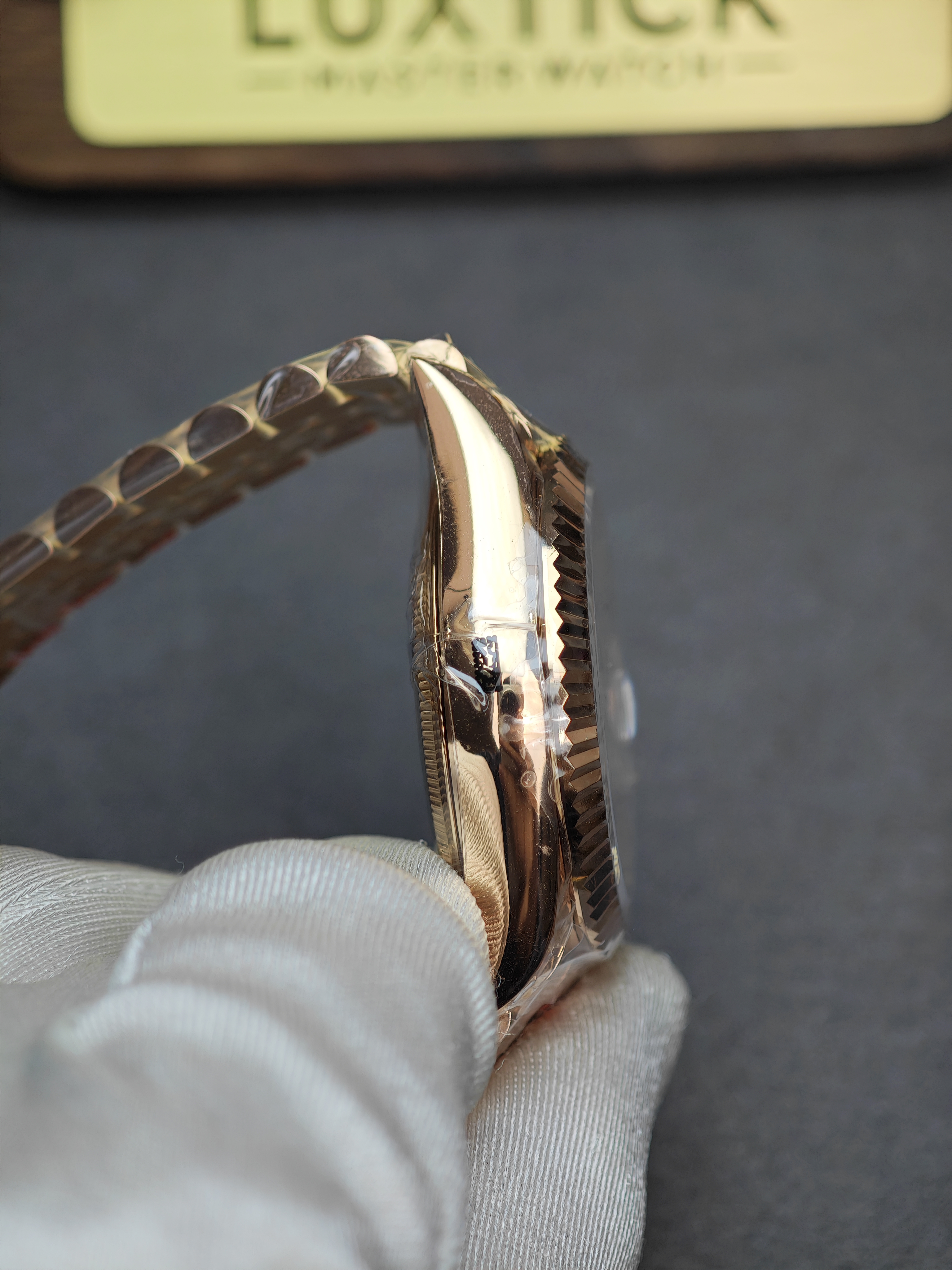 Super Clone Rolex 1:1  Sky Dweller 42MM Blue Dial Rose Gold Jubilee Mens Watch 336935