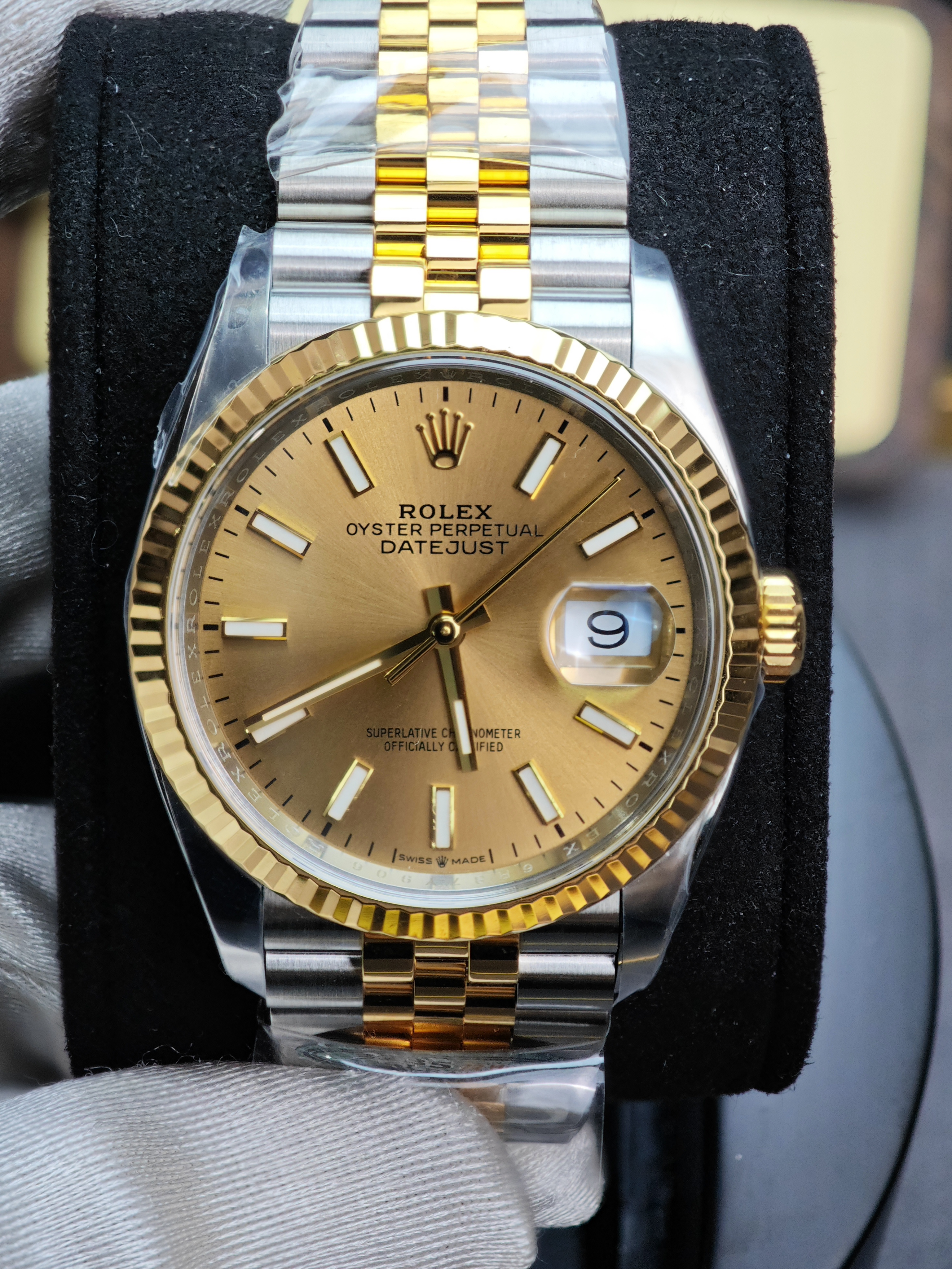 Super Clone Rolex 1:1 Datejust 36mm M126233-0015 3235 movement Watches