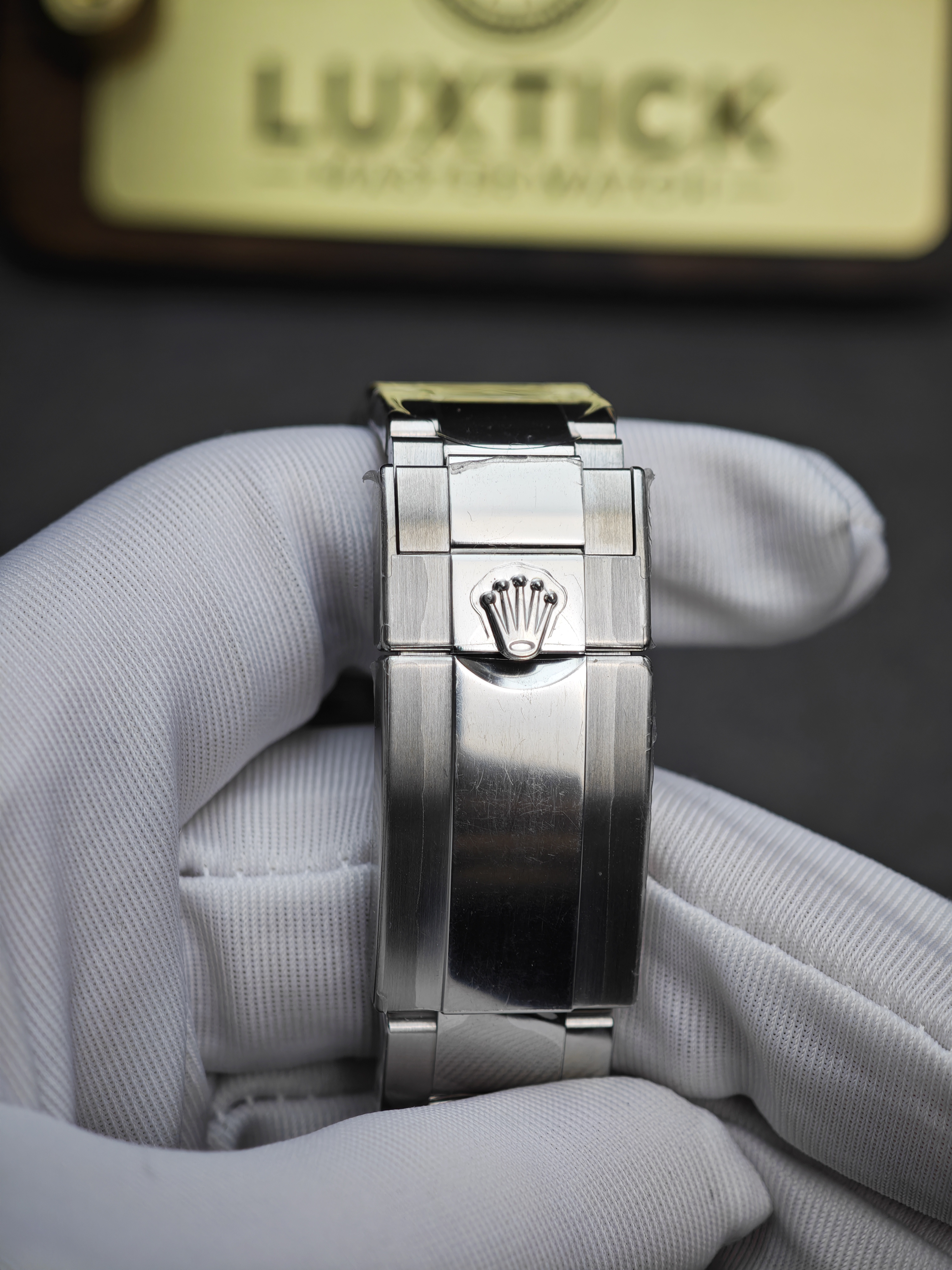 Rolex Bruce Wayne GMT Master II 126710grnr-0004 Black/Grey two-tone ceramic bezel Stainless Steel on Oyster (40mm) Super Clone