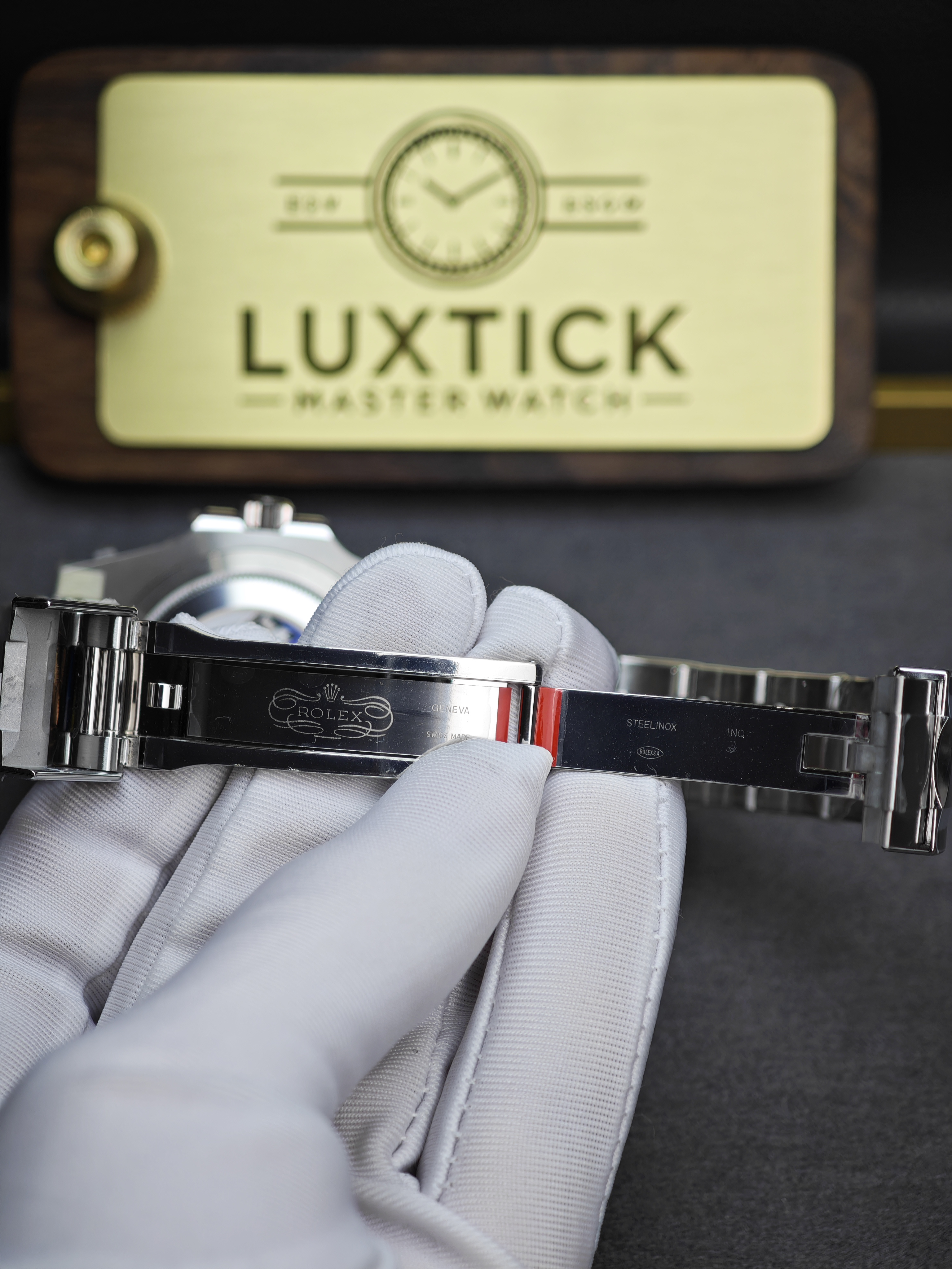 Rolex Bruce Wayne GMT Master II 126710grnr-0004 Black/Grey two-tone ceramic bezel Stainless Steel on Oyster (40mm) Super Clone