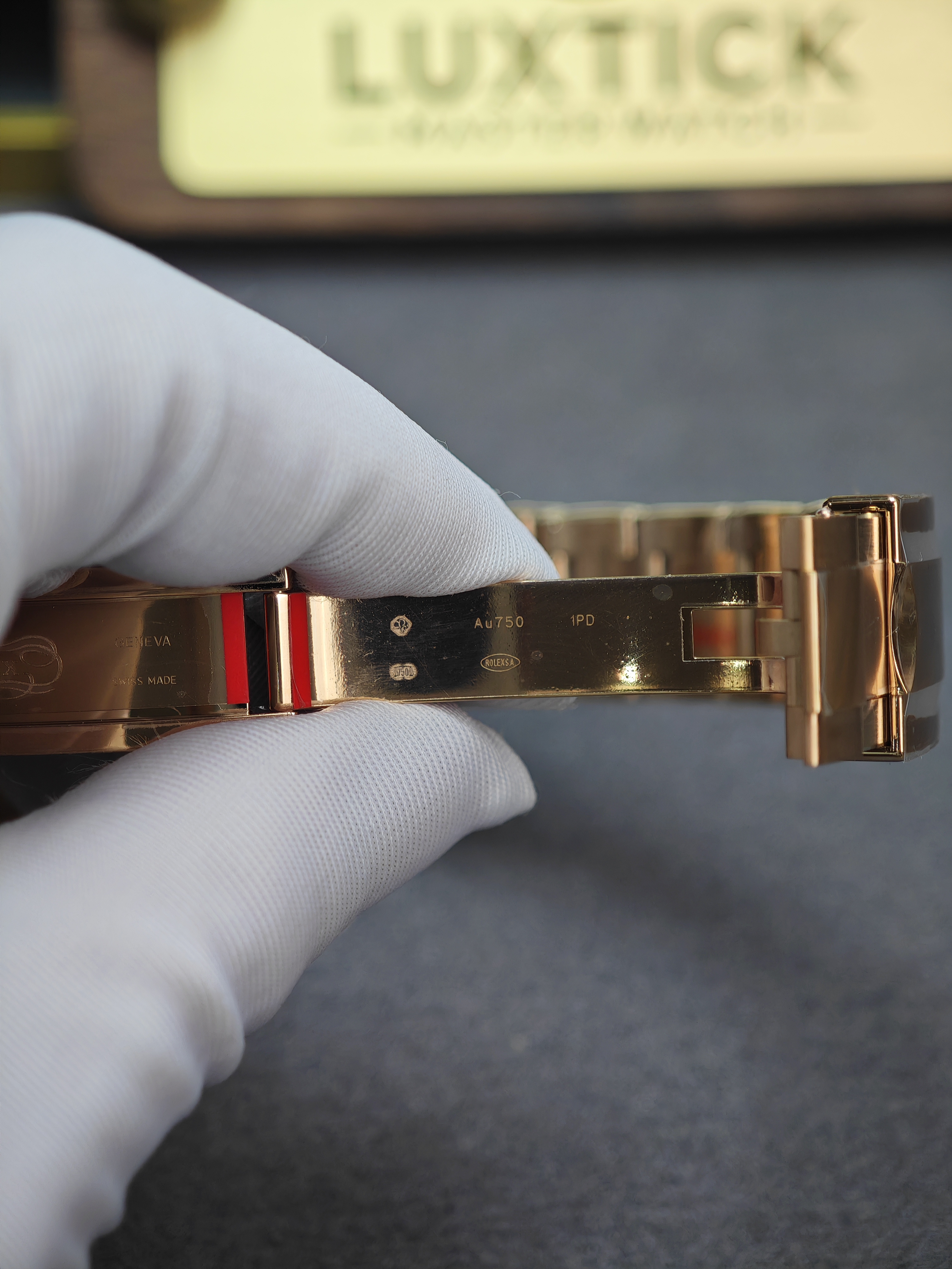 Rolex GMT Master II 126715CHNR-0001 Root Beer Full Rose gold 40mm Super Clone