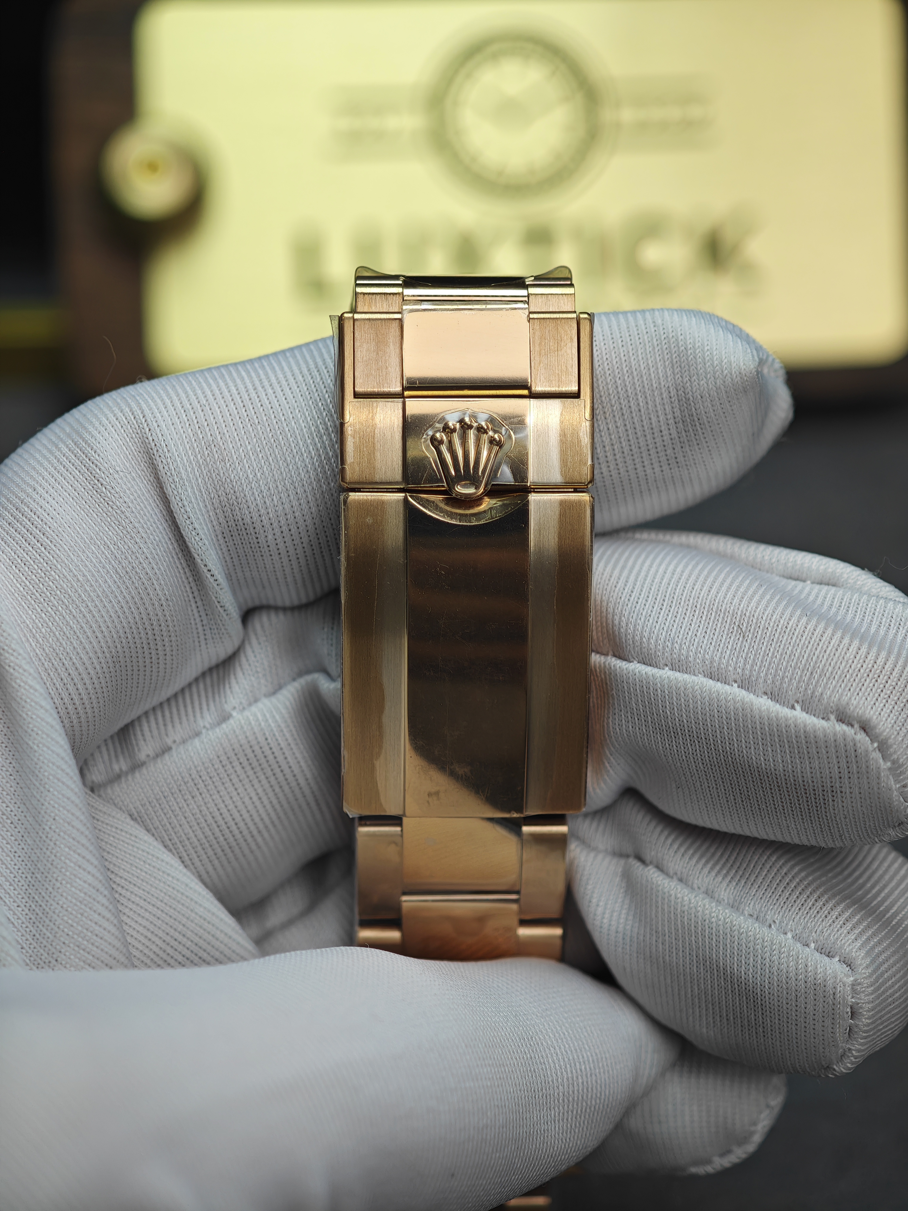 Rolex GMT Master II 126715CHNR-0001 Root Beer Full Rose gold 40mm Super Clone