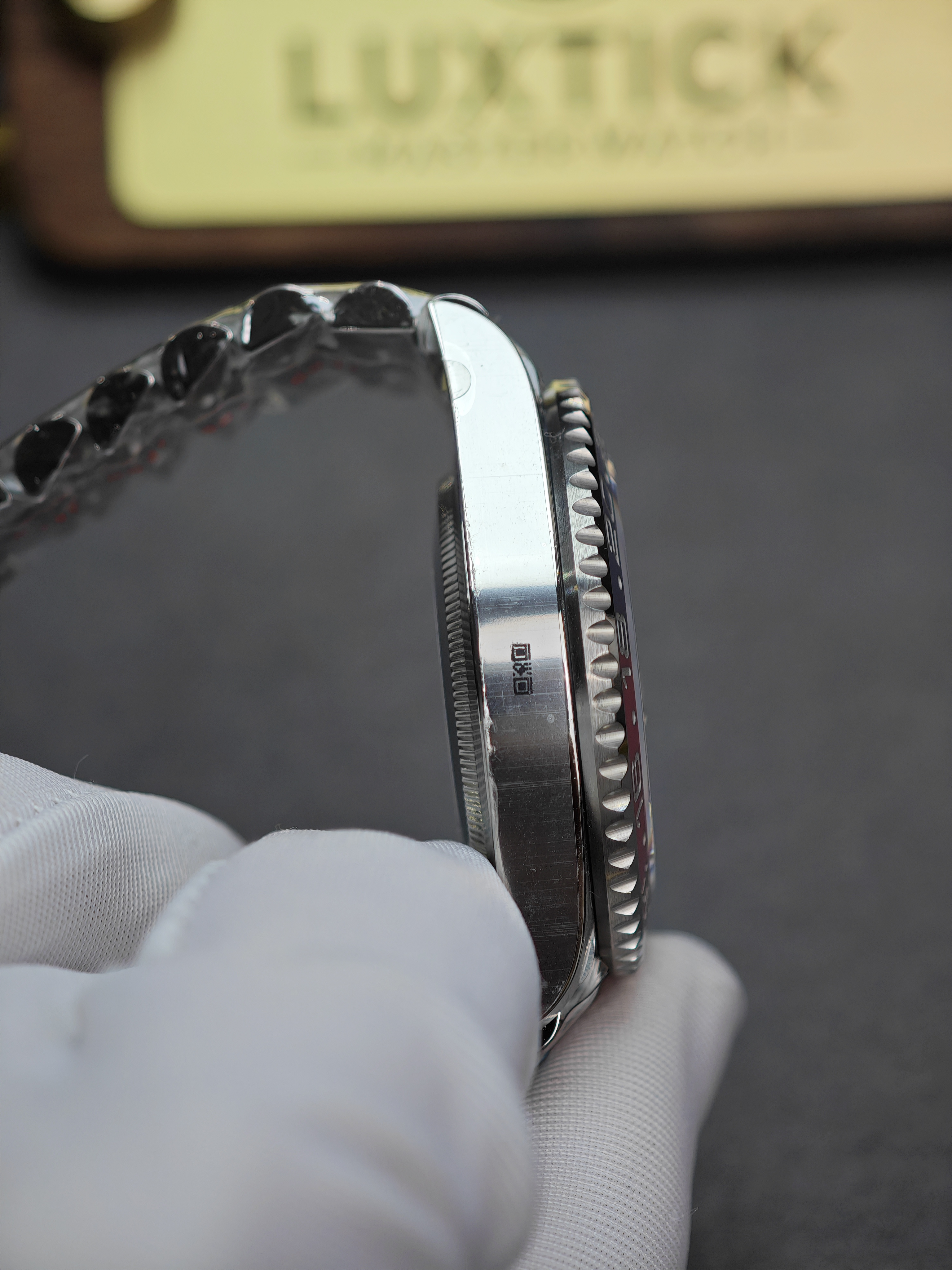 Rolex GMT Master II 126710BLRO Stainless Steel 'Pepsi' on Jubilee (40mm) Super Clone