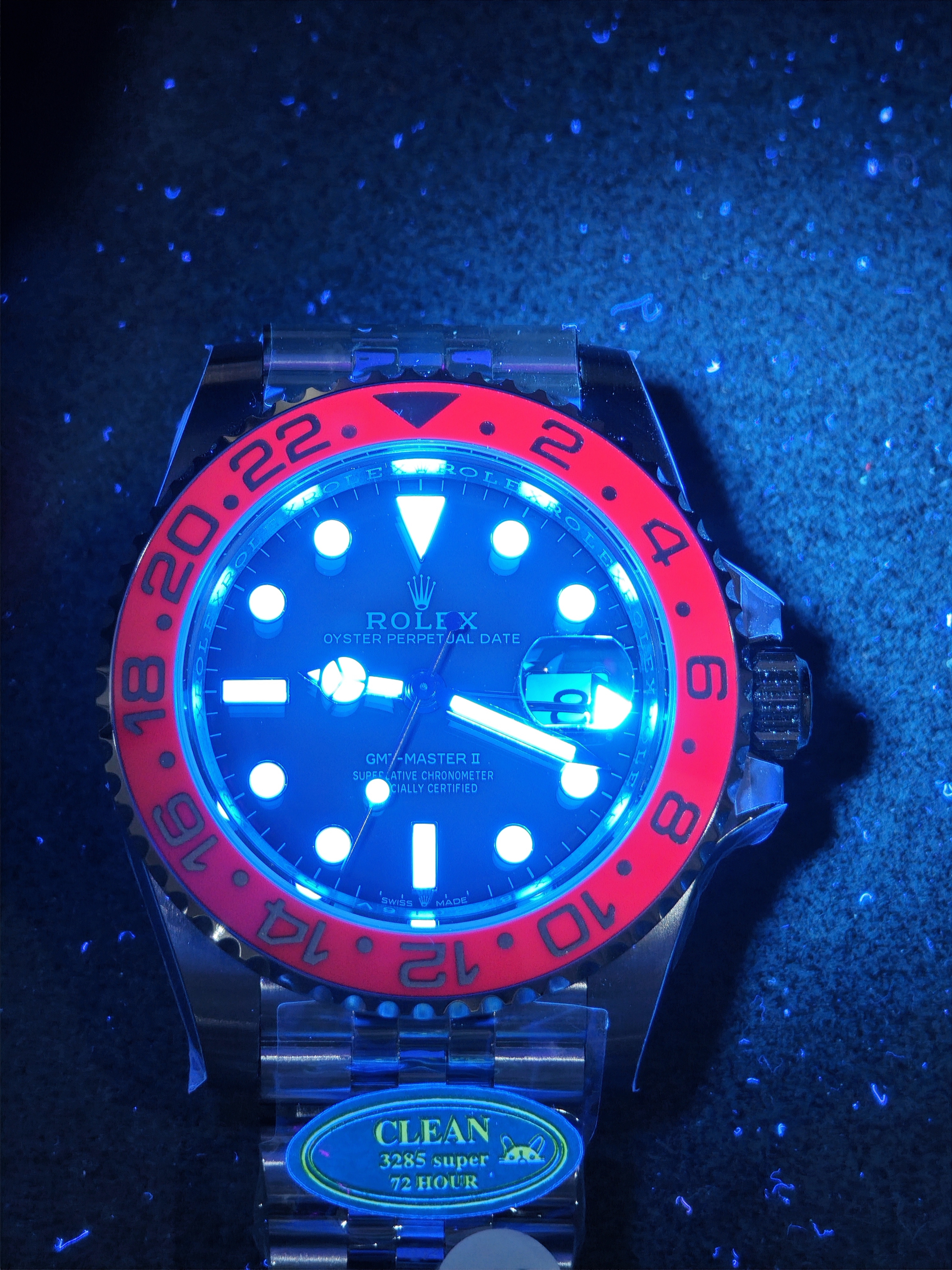 Rolex GMT Master II 126710BLRO Stainless Steel 'Pepsi' on Jubilee (40mm) Super Clone