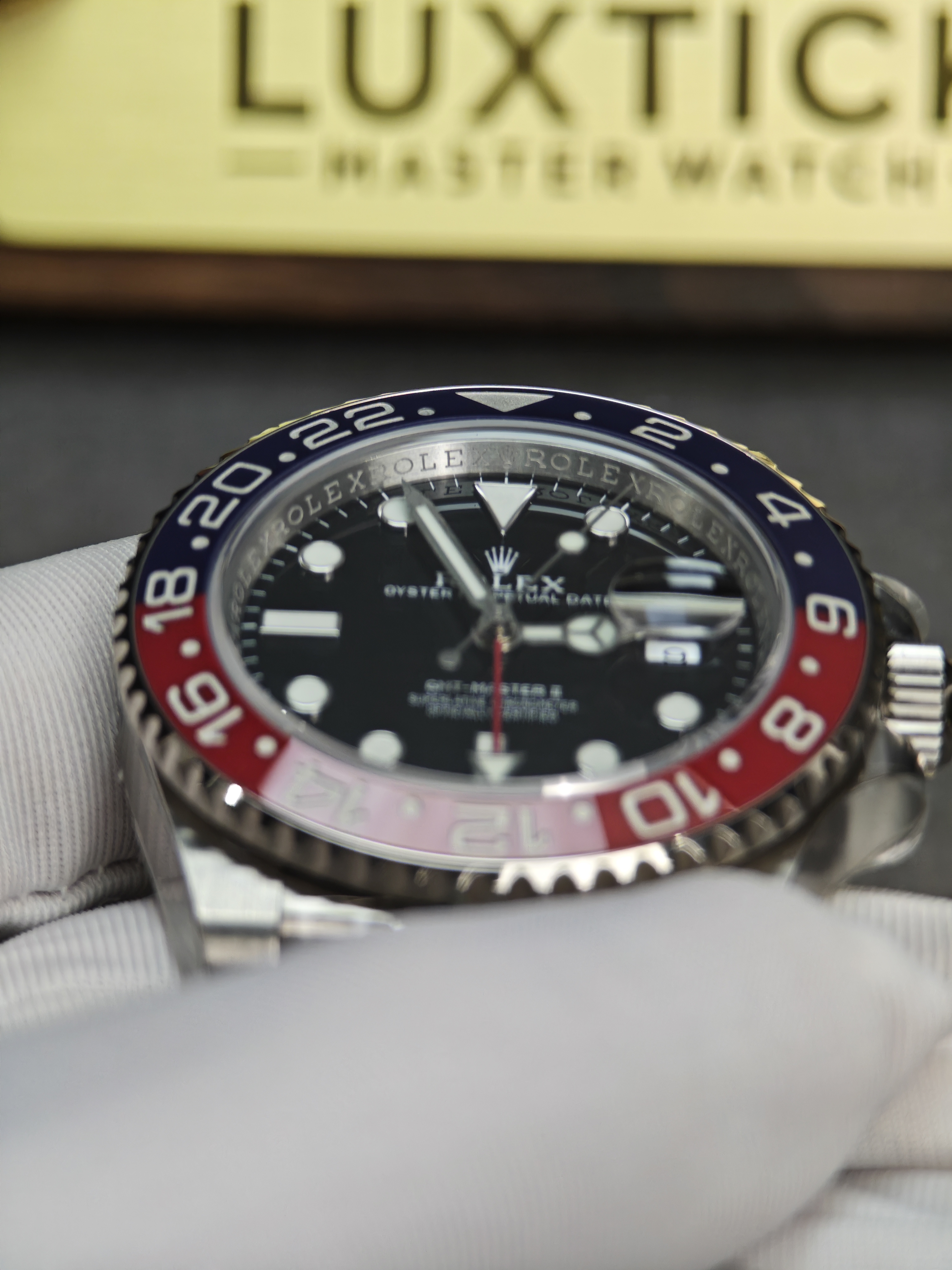 Rolex GMT Master II 126710BLRO Stainless Steel 'Pepsi' on Jubilee (40mm) Super Clone
