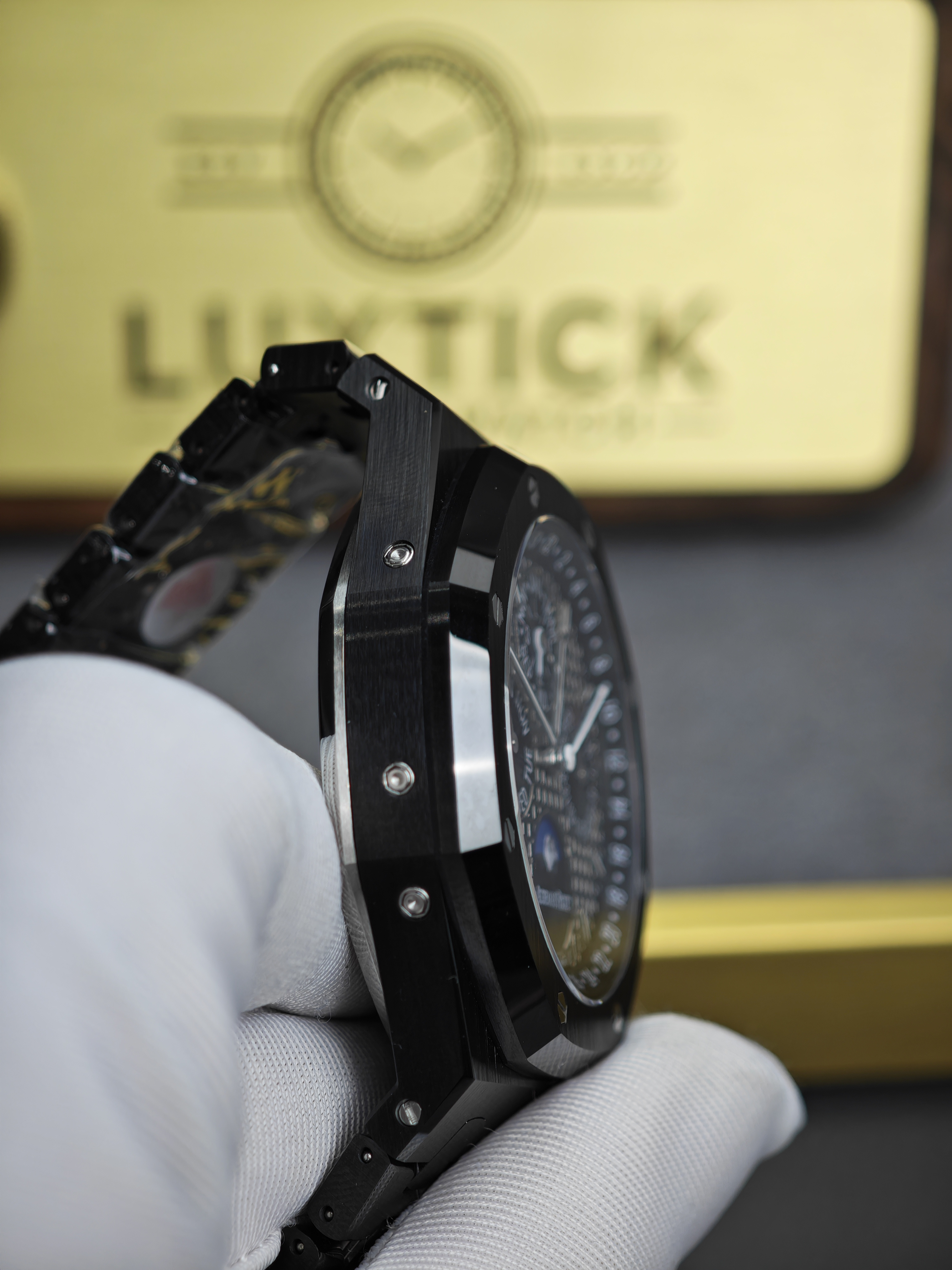 Audemars Piguet Black Ceramic 26579 True Moon Phase