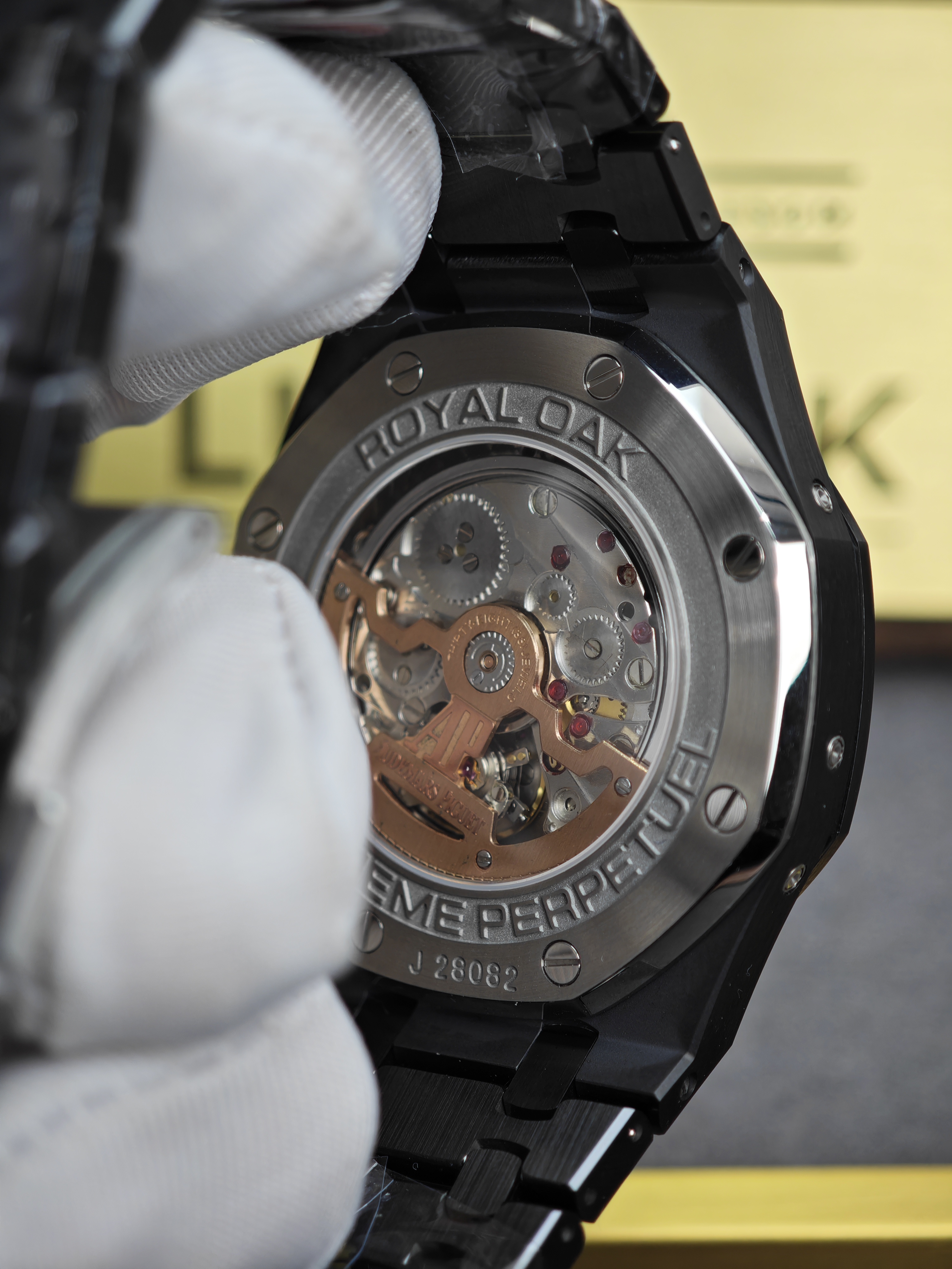 Audemars Piguet Black Ceramic 26579 True Moon Phase