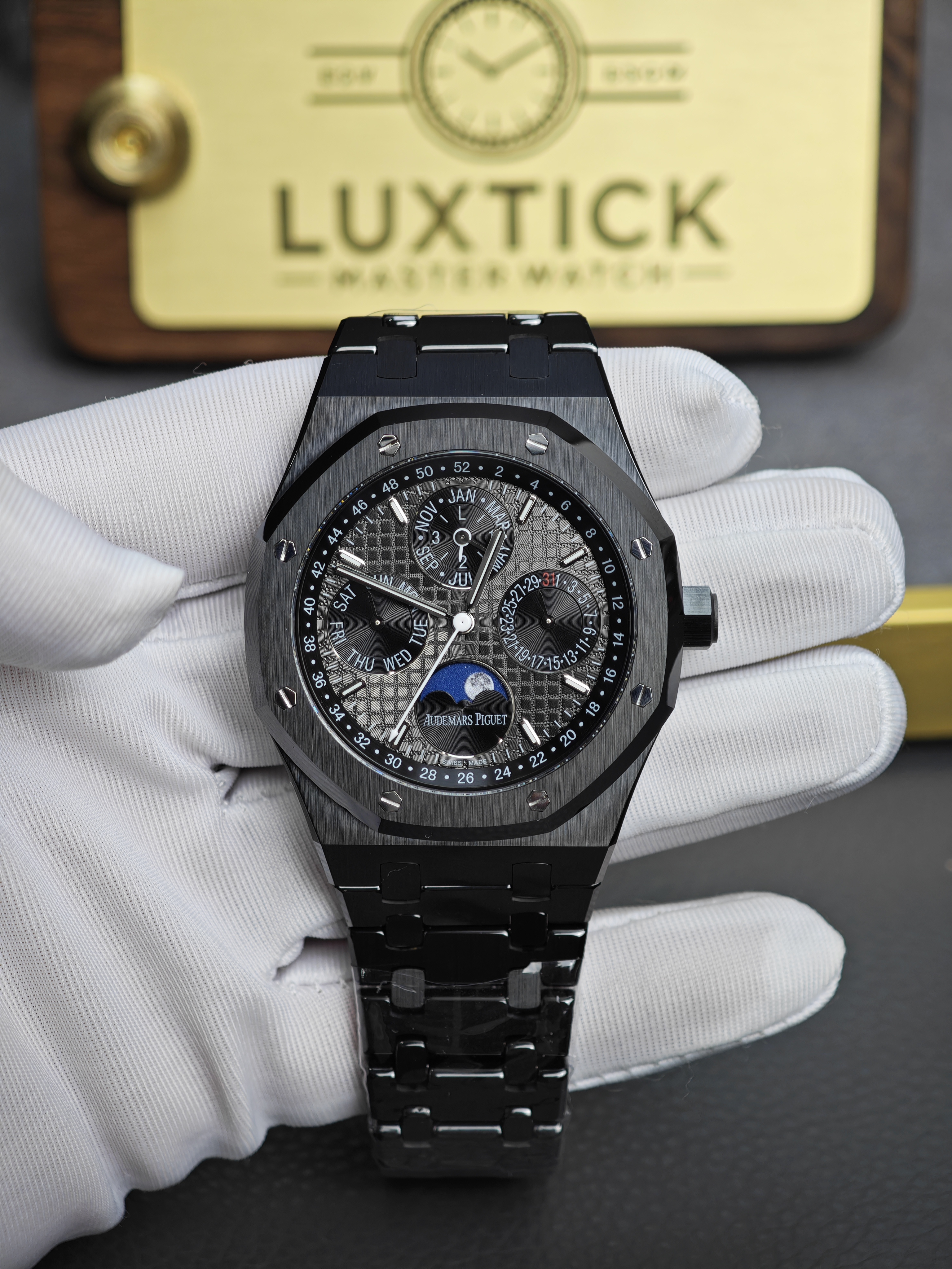 Audemars Piguet Black Ceramic 26579 True Moon Phase