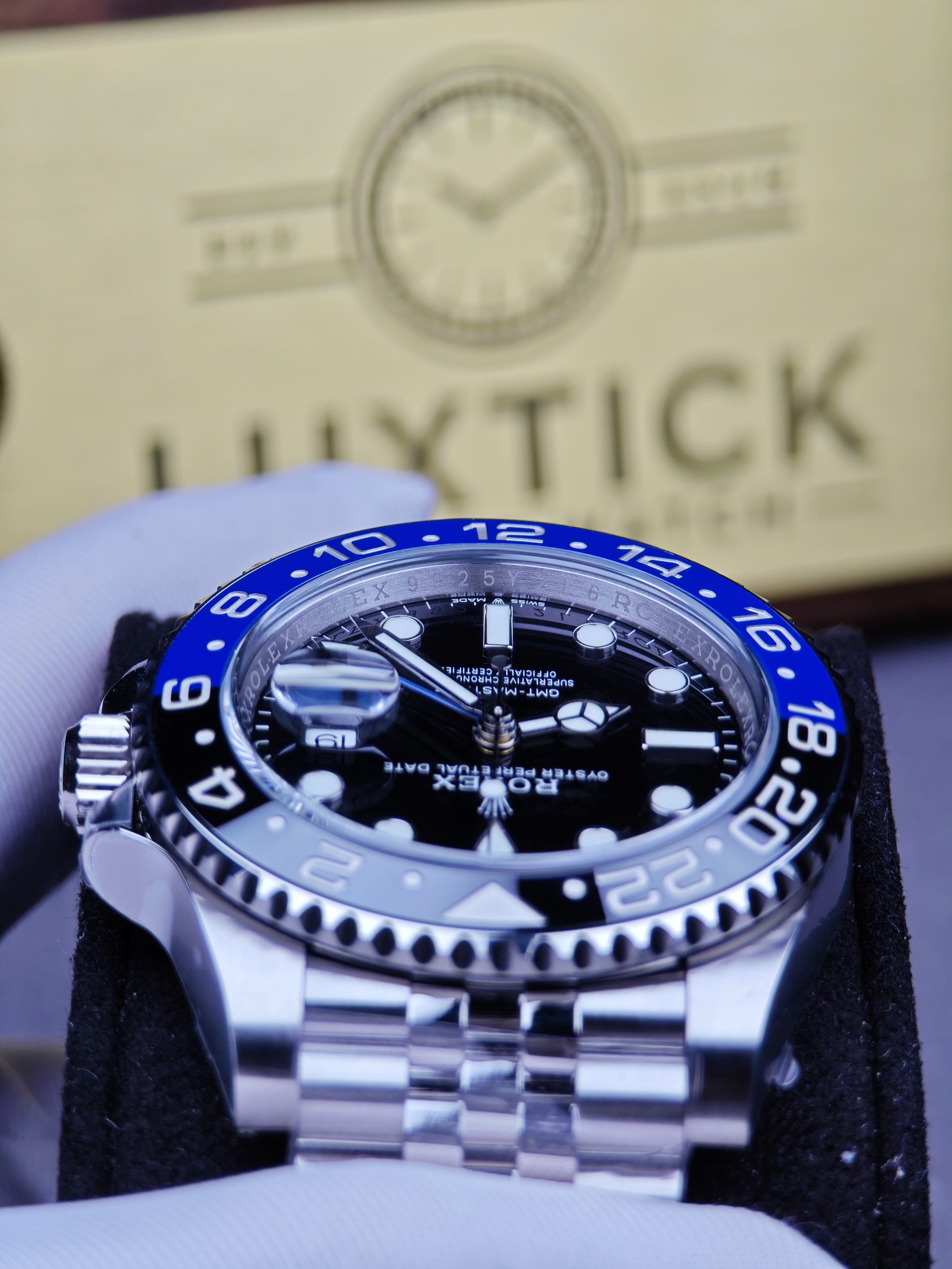 Rolex GMT Master II 126710BLNR Stainless Steel 'BatGirl' (40mm) Super Clone