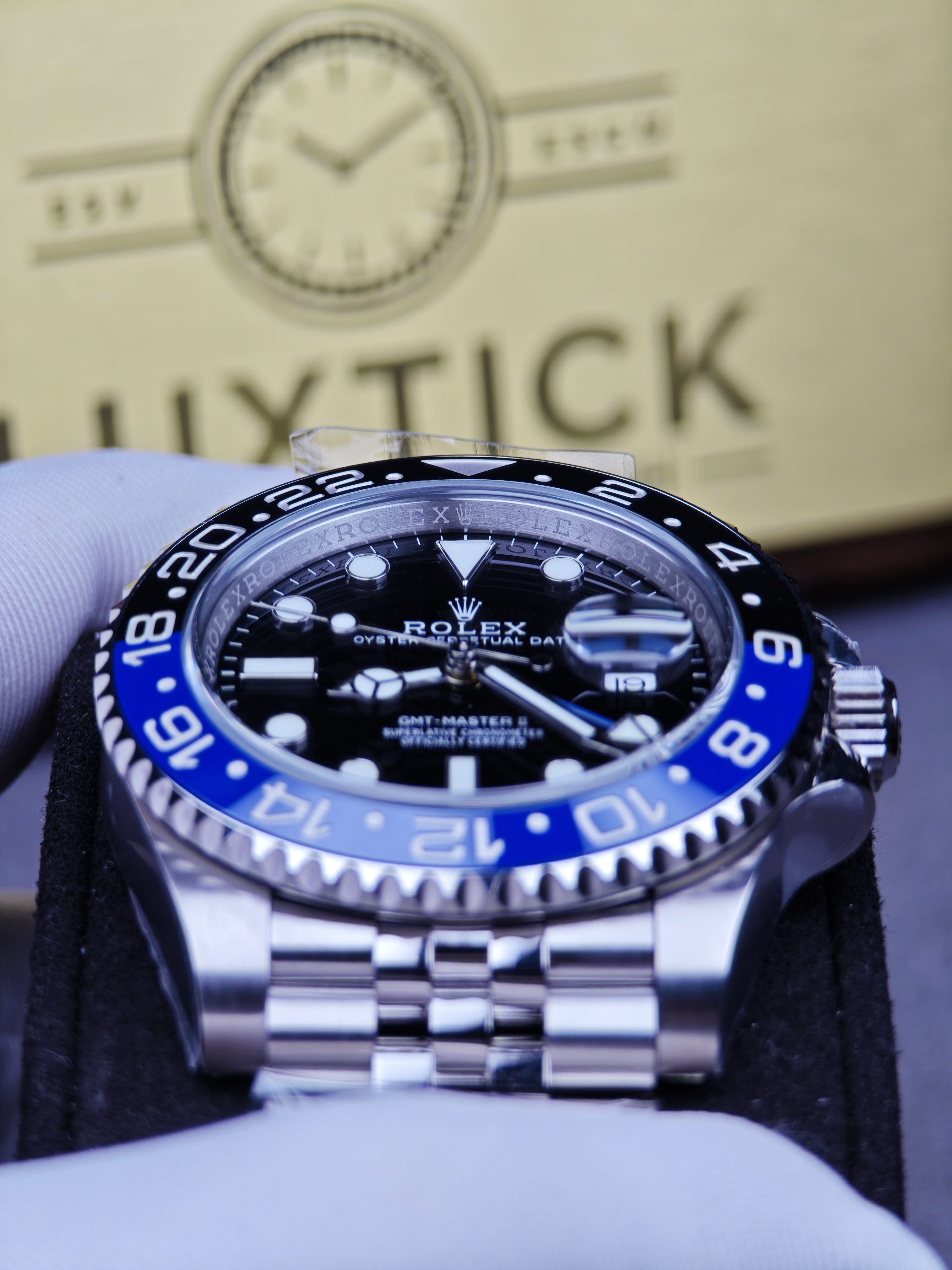 Rolex GMT Master II 126710BLNR Stainless Steel 'BatGirl' (40mm) Super Clone