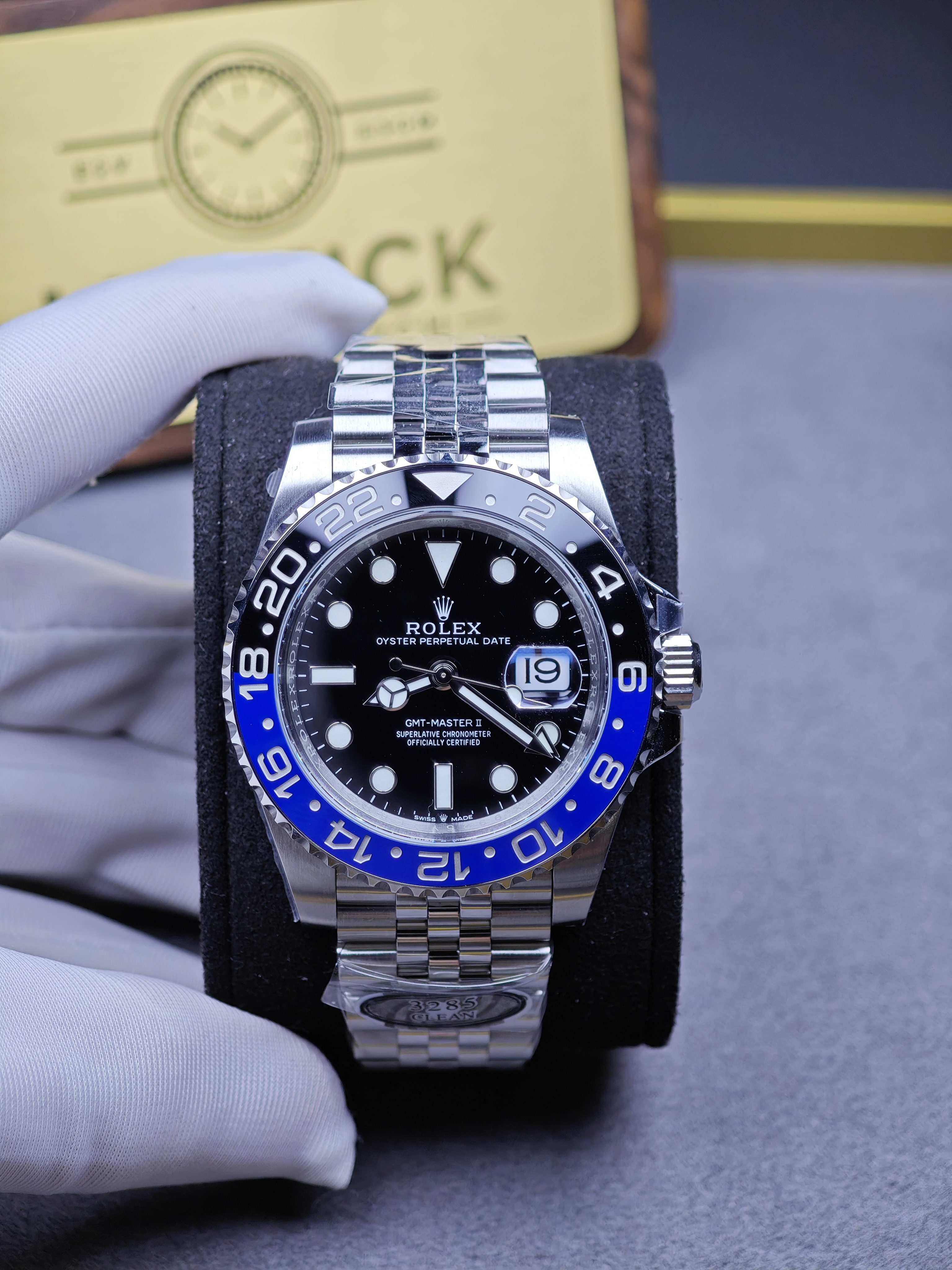 Rolex GMT Master II 126710BLNR Stainless Steel 'BatGirl' (40mm) Super Clone