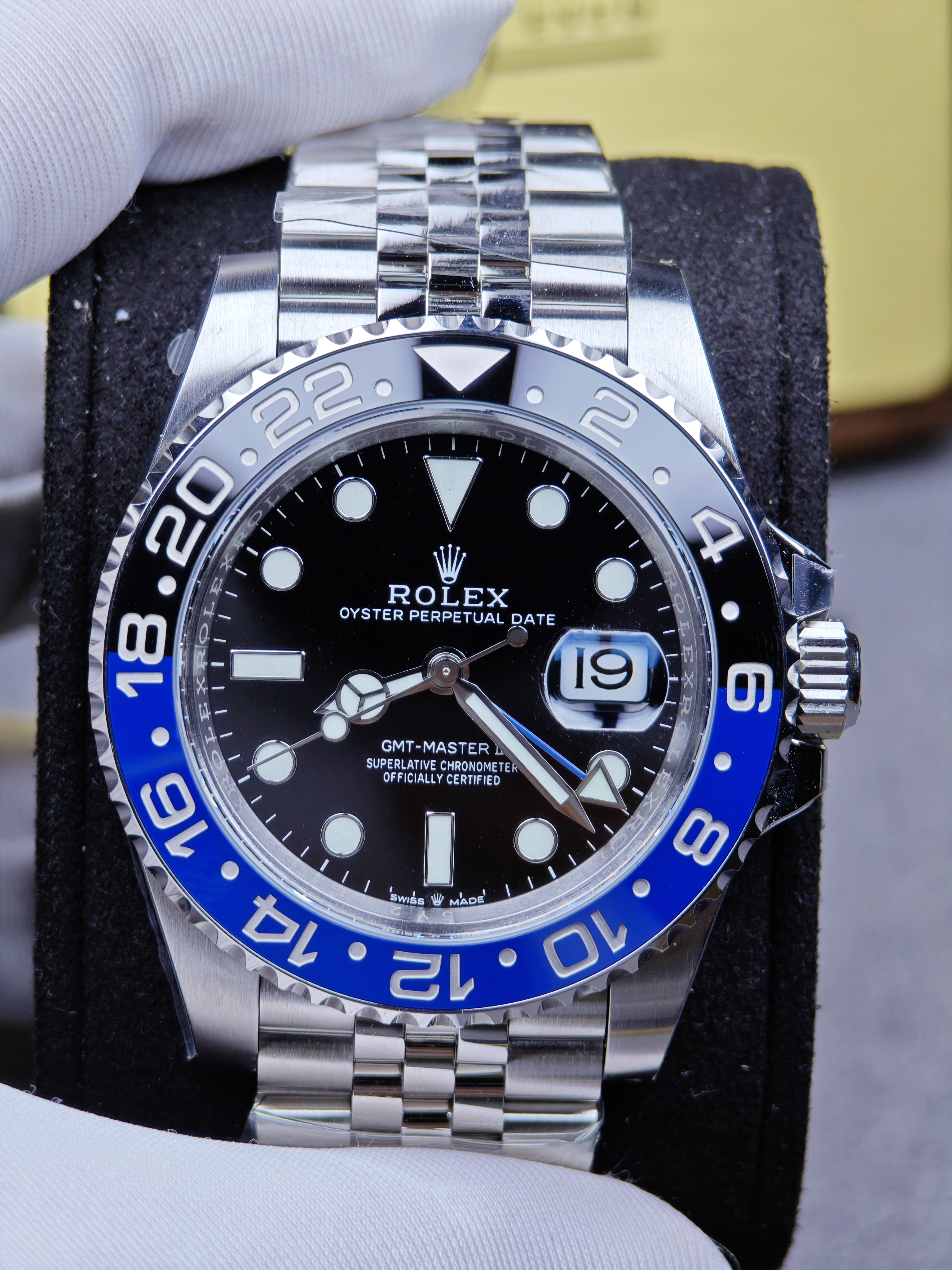 Rolex GMT Master II 126710BLNR Stainless Steel 'BatGirl' (40mm) Super Clone