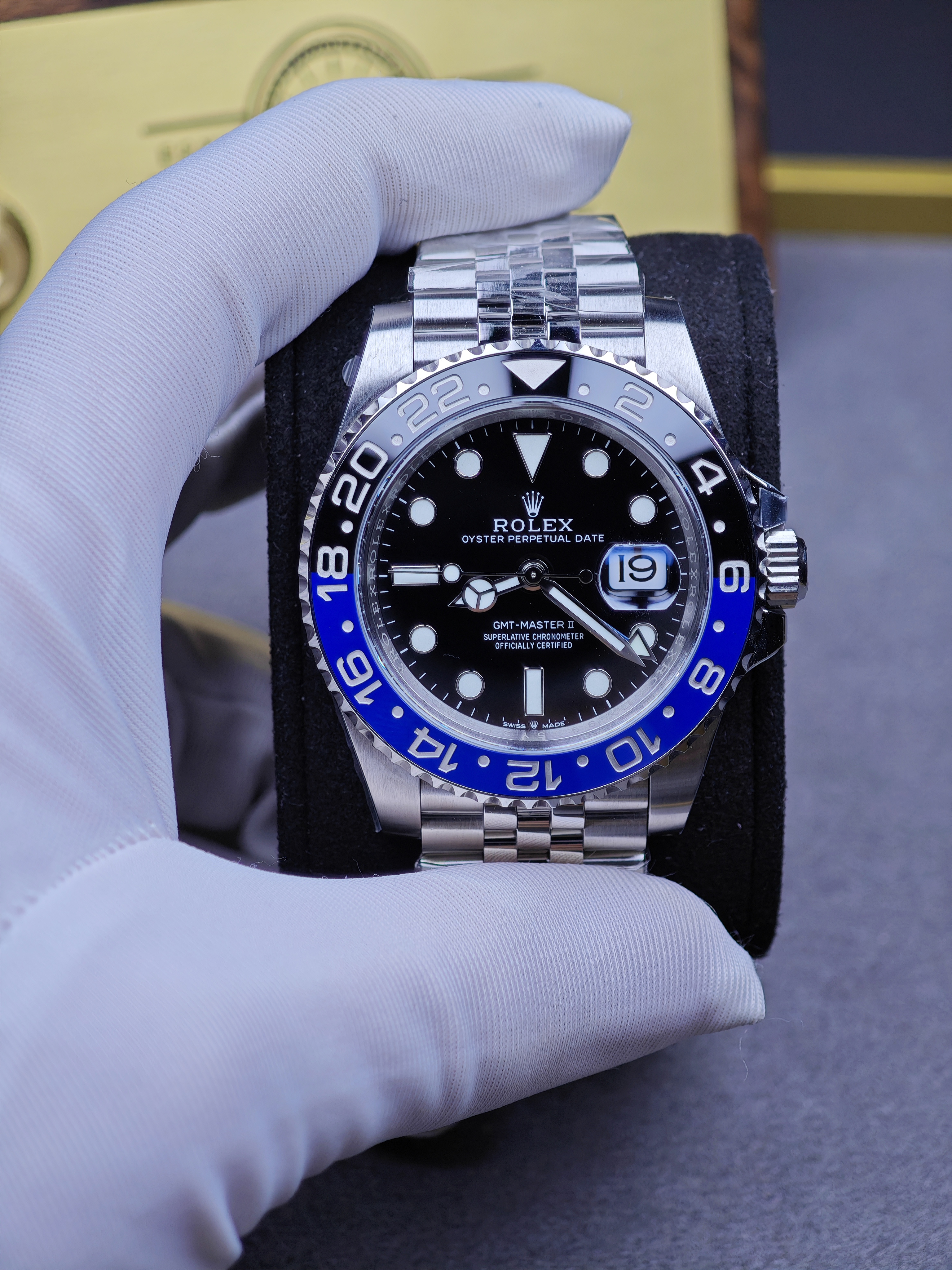 Rolex GMT Master II 126710BLNR Stainless Steel 'BatGirl' (40mm) Super Clone