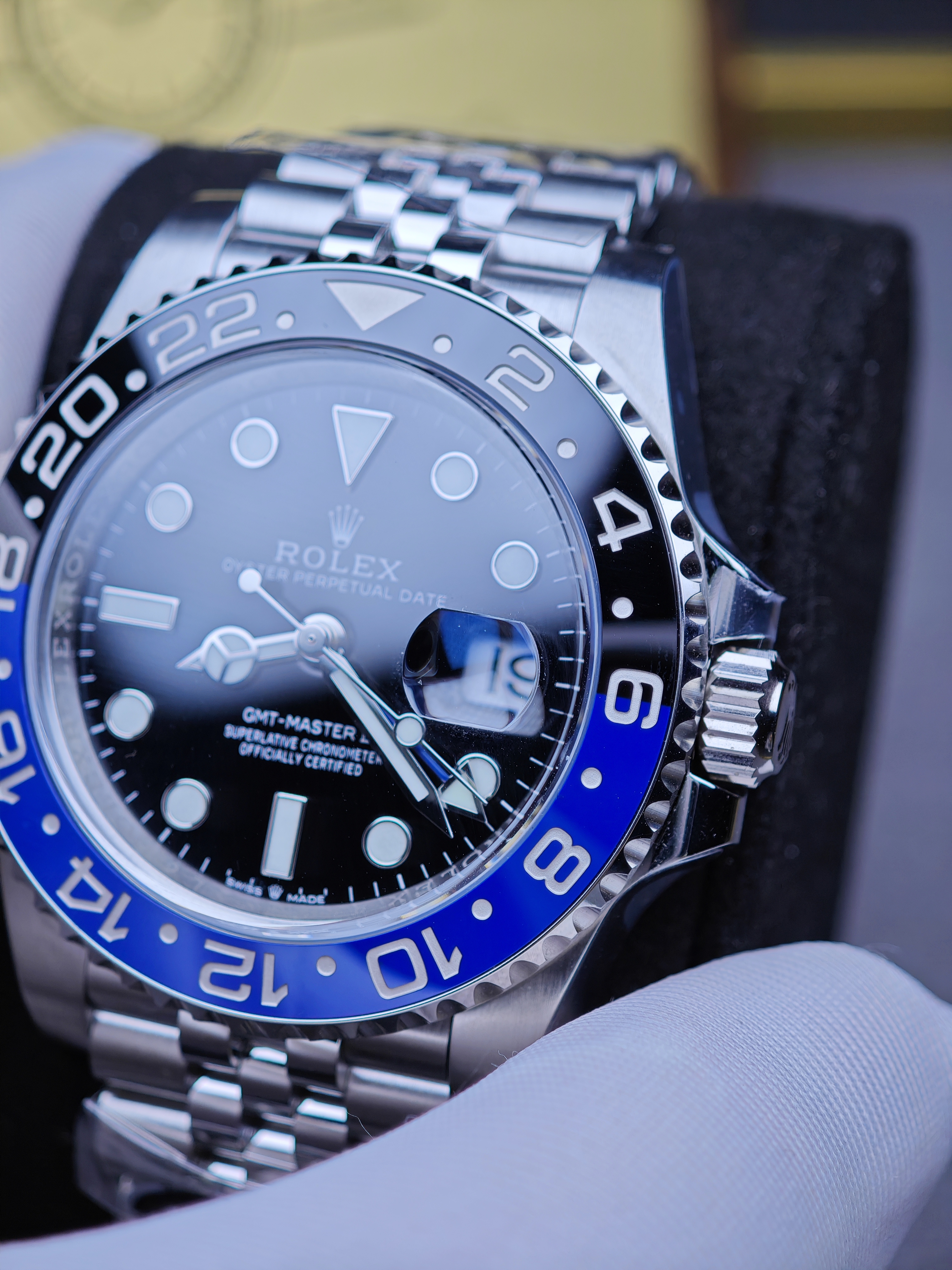 Rolex GMT Master II 126710BLNR Stainless Steel 'BatGirl' (40mm) Super Clone