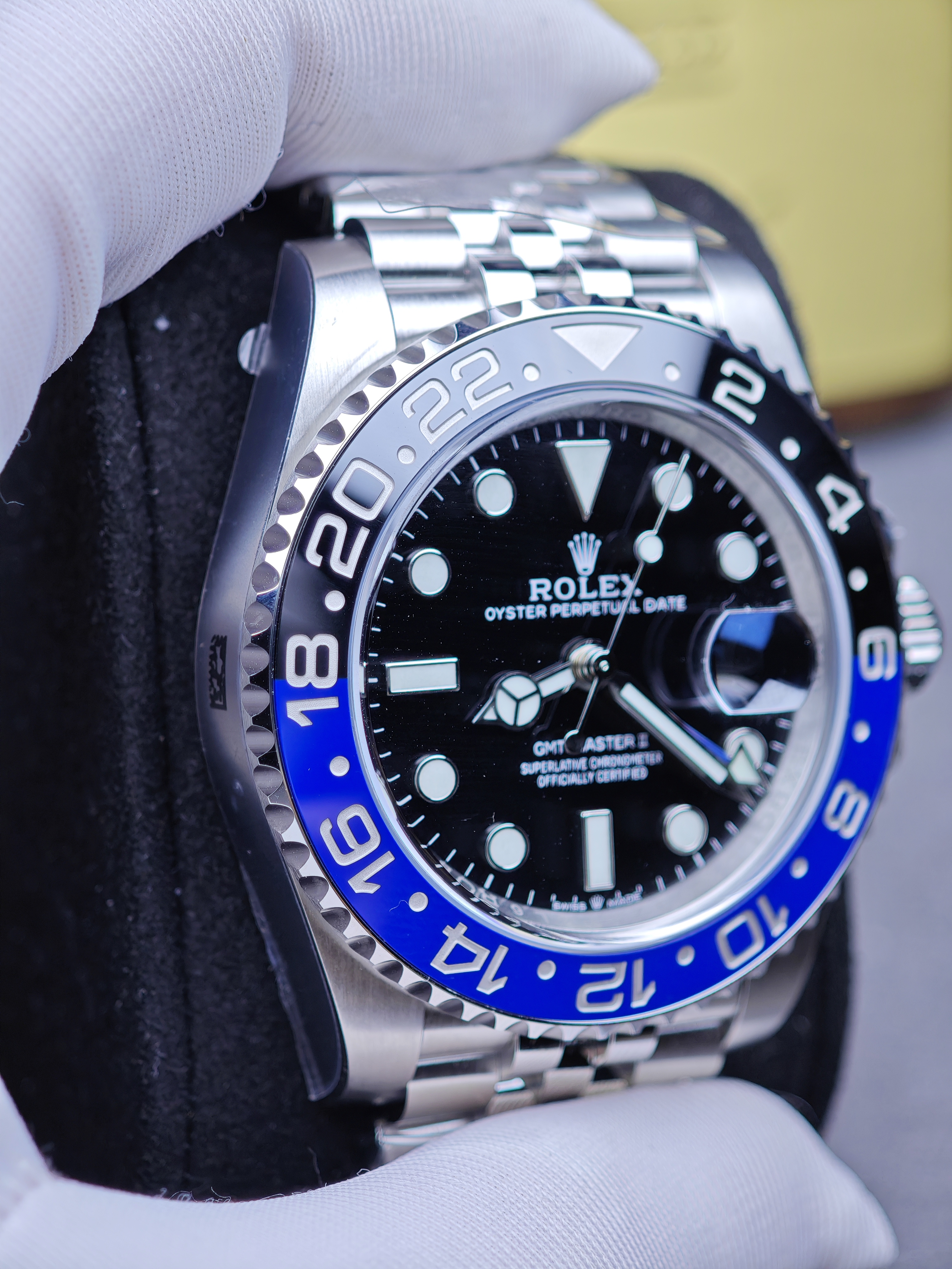 Rolex GMT Master II 126710BLNR Stainless Steel 'BatGirl' (40mm) Super Clone